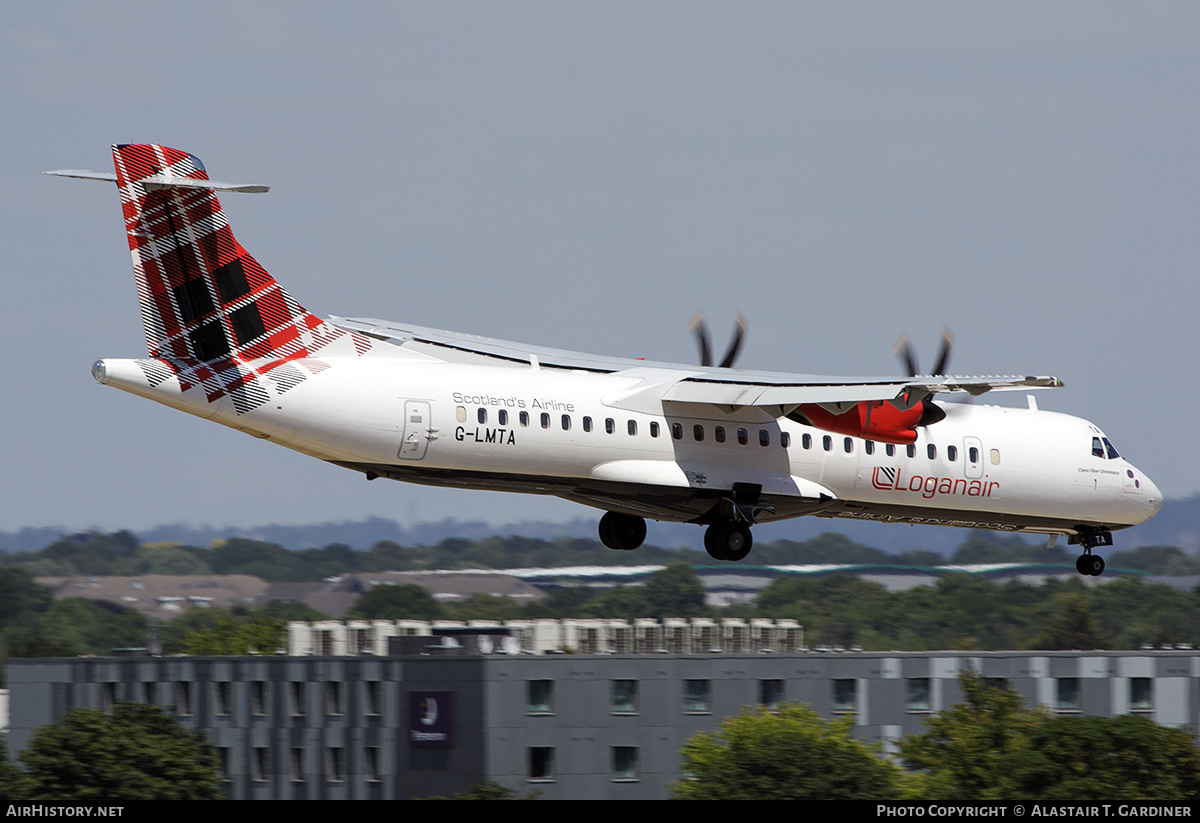 Aircraft Photo of G-LMTA | ATR ATR-72-600 (ATR-72-212A) | Loganair | AirHistory.net #472740