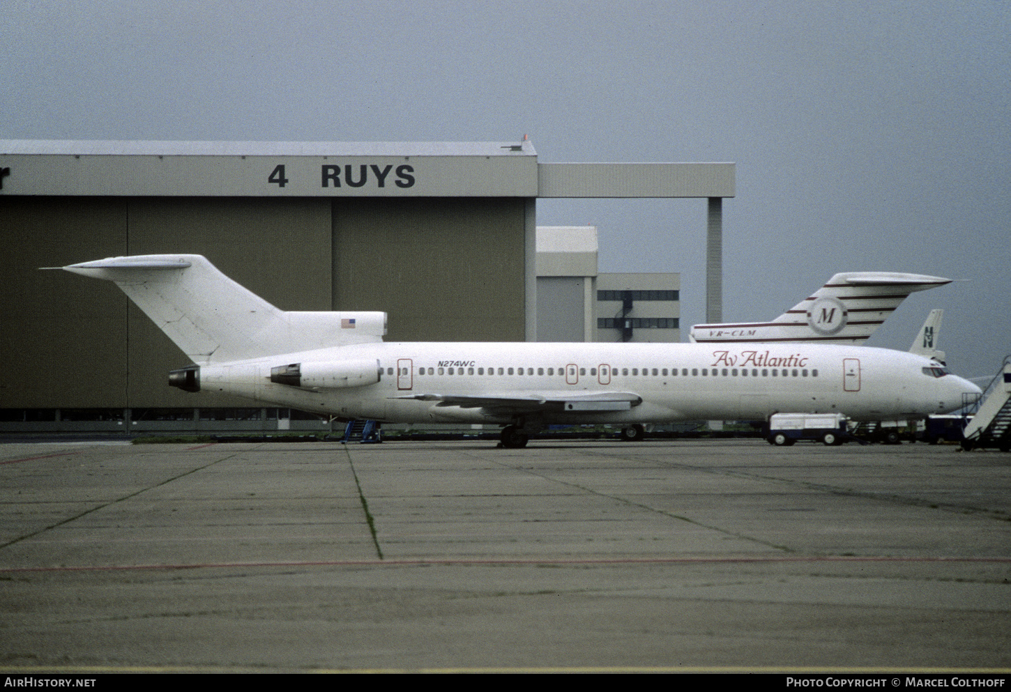 Aircraft Photo of N274WC | Boeing 727-277/Adv | Av Atlantic | AirHistory.net #472749