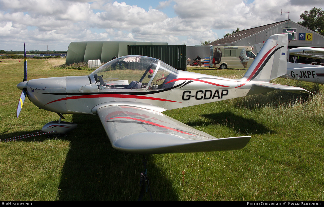 Aircraft Photo of G-CDAP | Cosmik EV-97 TeamEurostar UK | AirHistory.net #472752