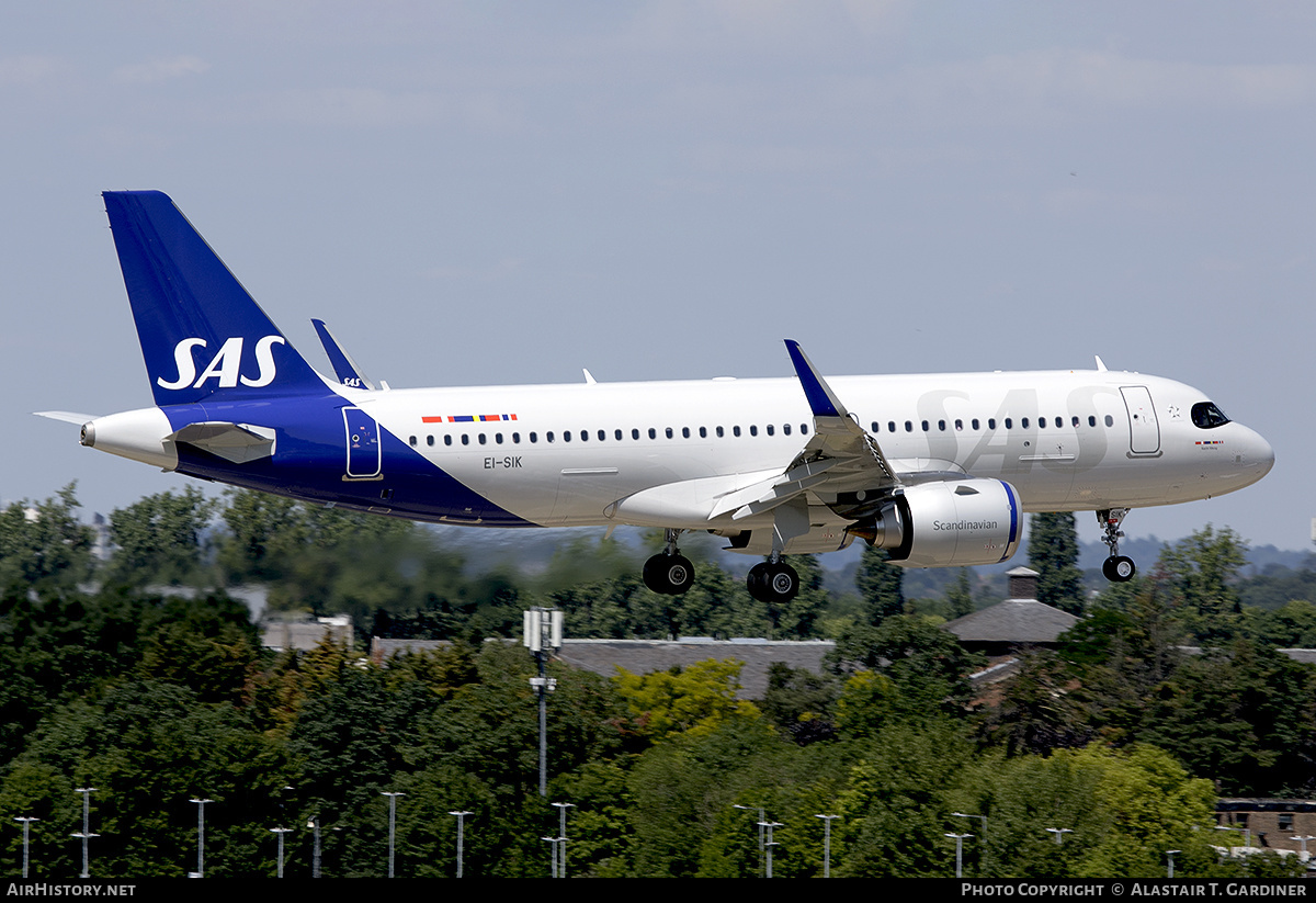 Aircraft Photo of EI-SIK | Airbus A320-251N | Scandinavian Airlines - SAS | AirHistory.net #472765