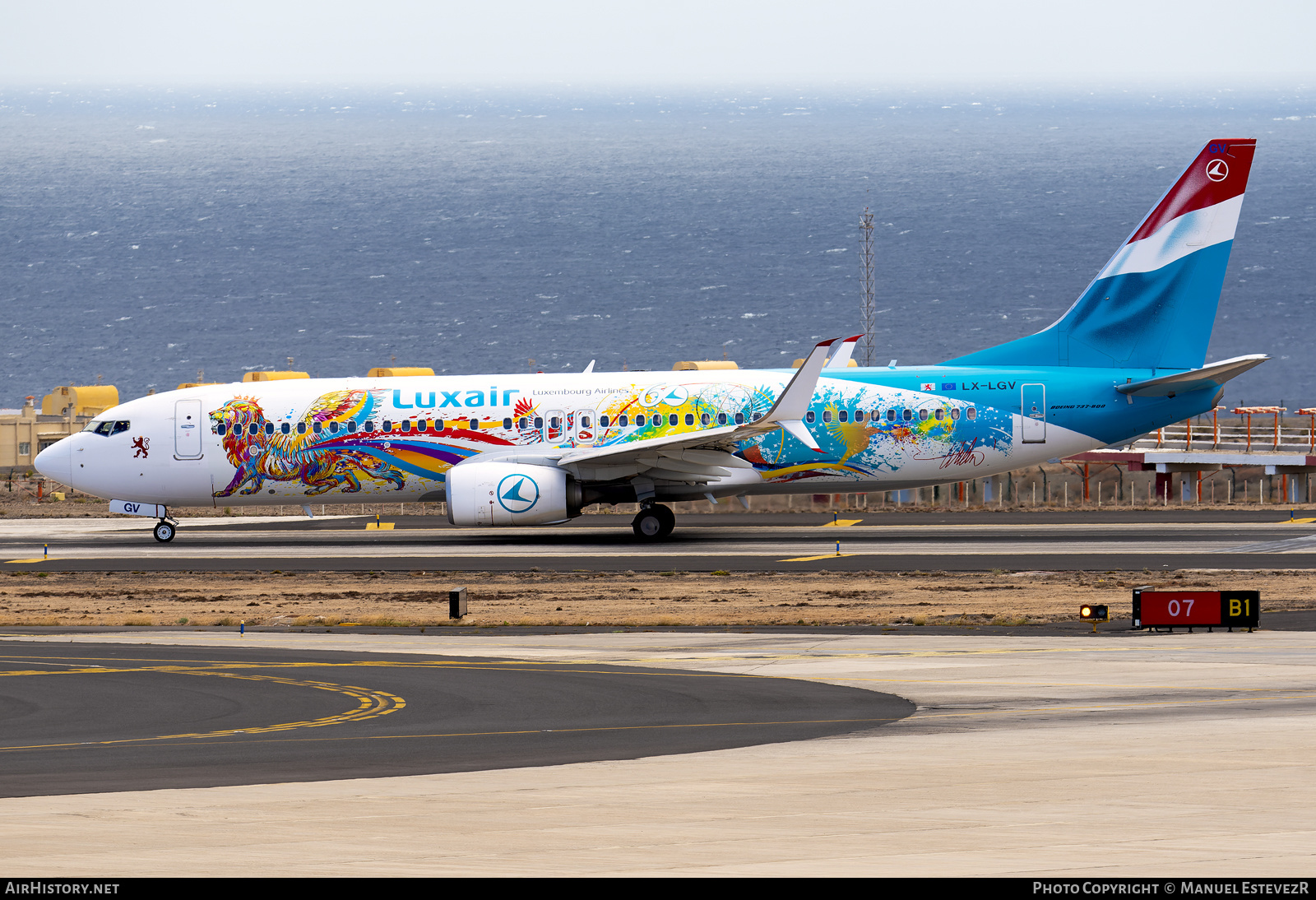 Aircraft Photo of LX-LGV | Boeing 737-8C9 | Luxair | AirHistory.net #472779