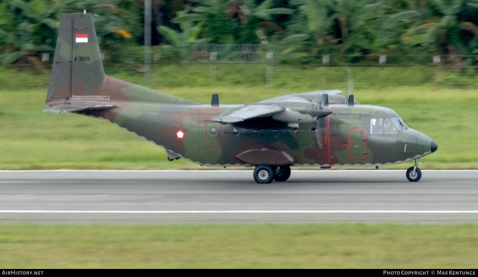 Aircraft Photo of A-2105 | IPTN NC-212-200M Aviocar | Indonesia - Air Force | AirHistory.net #472787