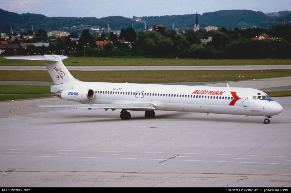 Aircraft Photo of OH-LMP | McDonnell Douglas MD-82 (DC-9-82) | Austrian Airlines | AirHistory.net #472799
