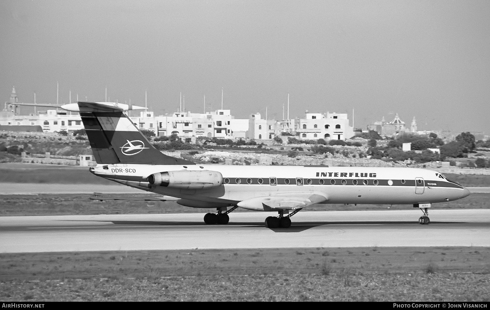 Aircraft Photo of DDR-SCO | Tupolev Tu-134AK | Interflug | AirHistory.net #472823