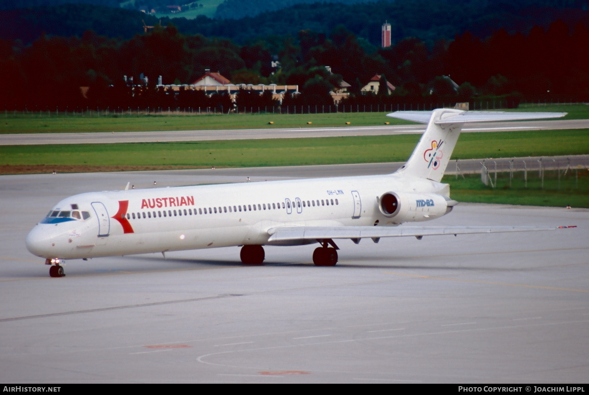 Aircraft Photo of OH-LMN | McDonnell Douglas MD-82 (DC-9-82) | Austrian Airlines | AirHistory.net #472832