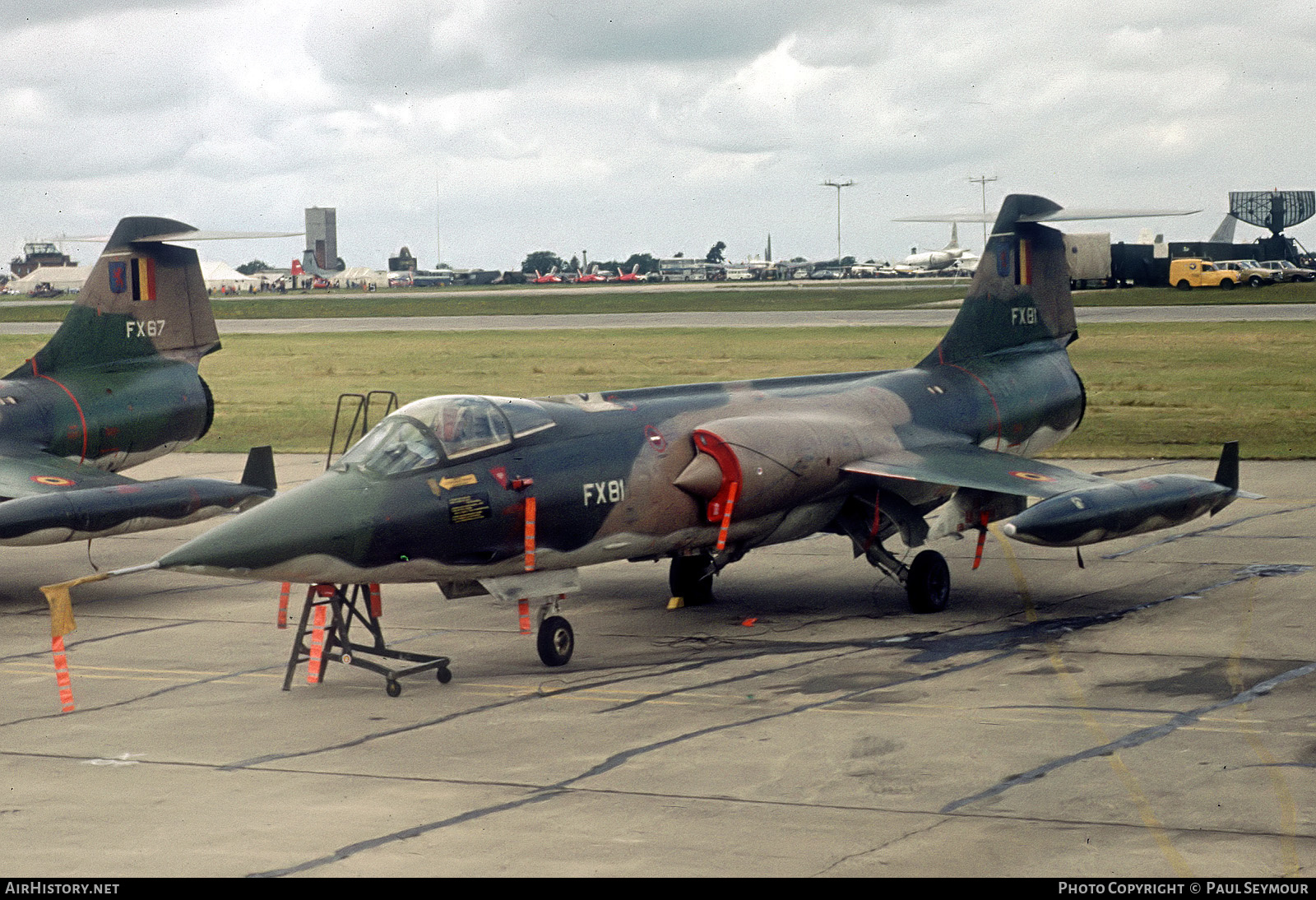Aircraft Photo of FX81 | Lockheed F-104G Starfighter | Belgium - Air Force | AirHistory.net #472840