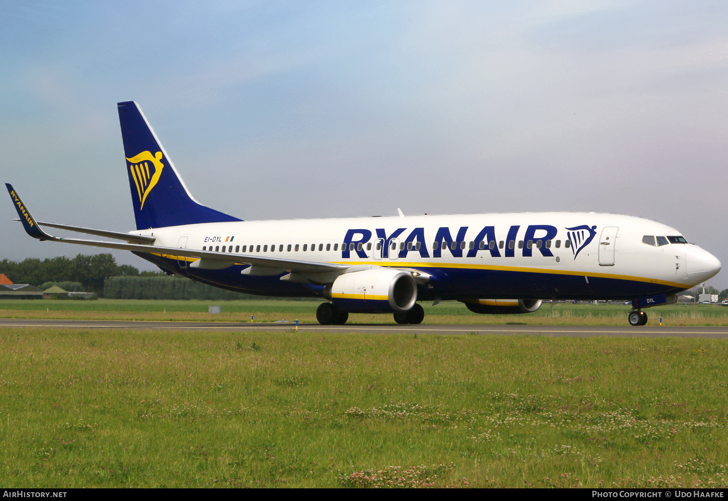 Aircraft Photo of EI-DYL | Boeing 737-8AS | Ryanair | AirHistory.net #472842
