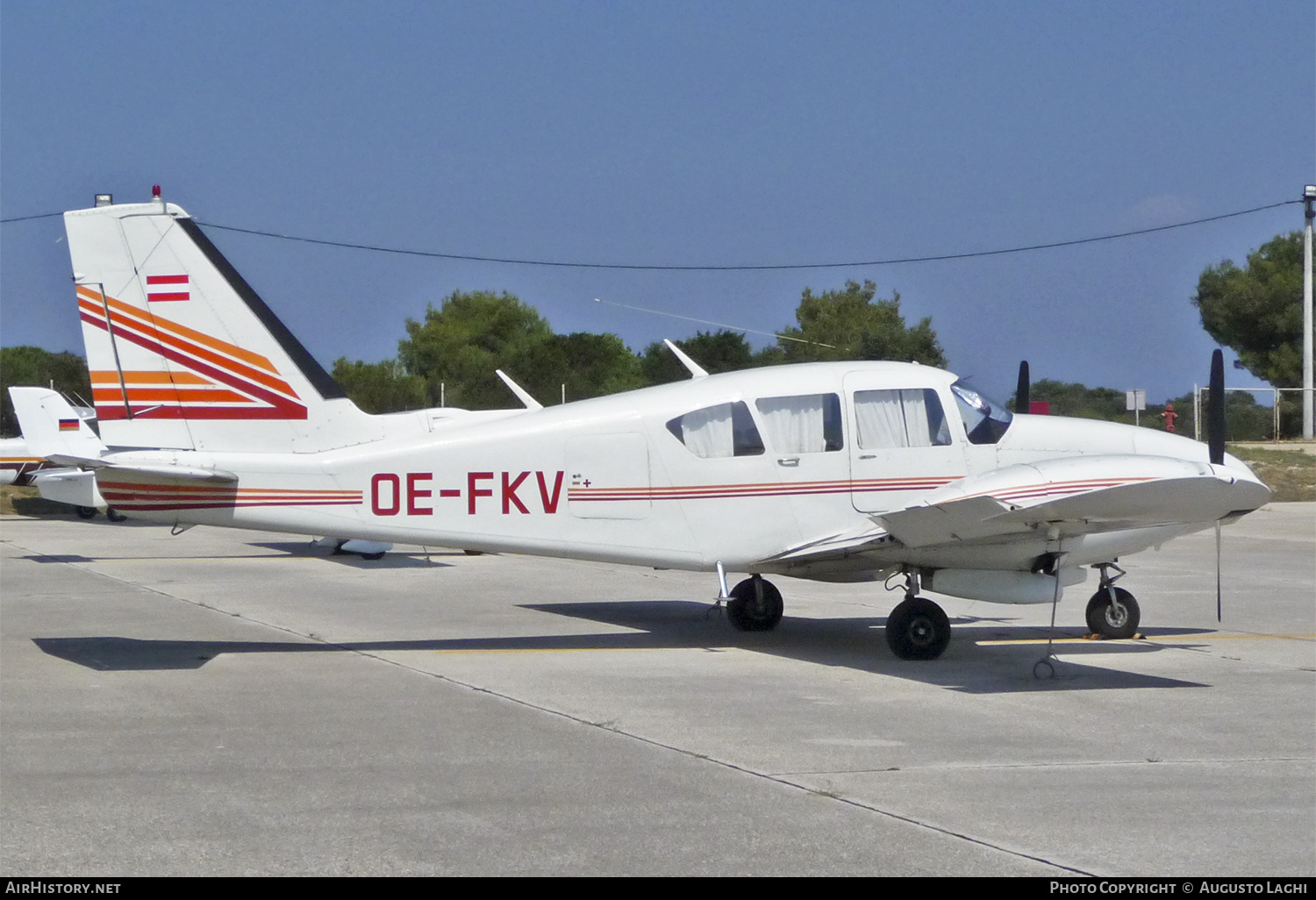 Aircraft Photo of OE-FKV | Piper PA-23-250 Aztec C | AirHistory.net #472873