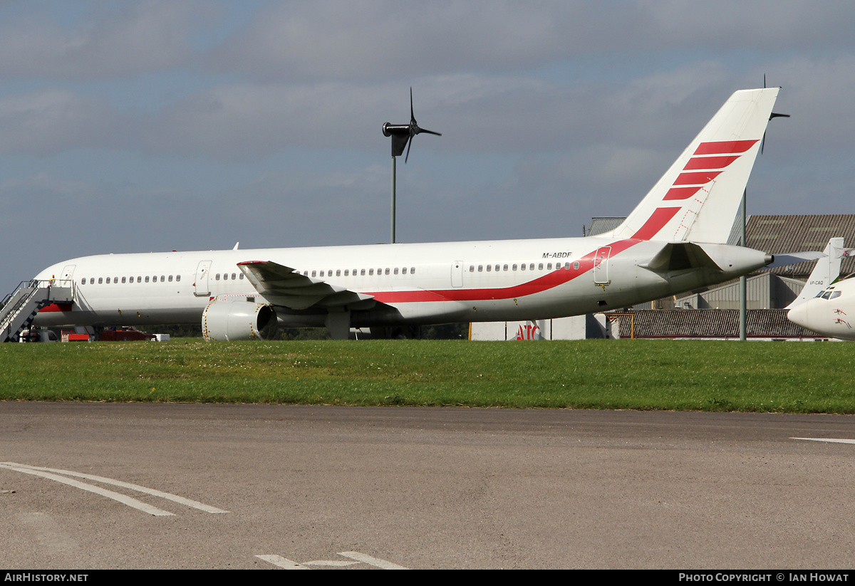 Aircraft Photo of M-ABDF | Boeing 757-23N | AirHistory.net #472881