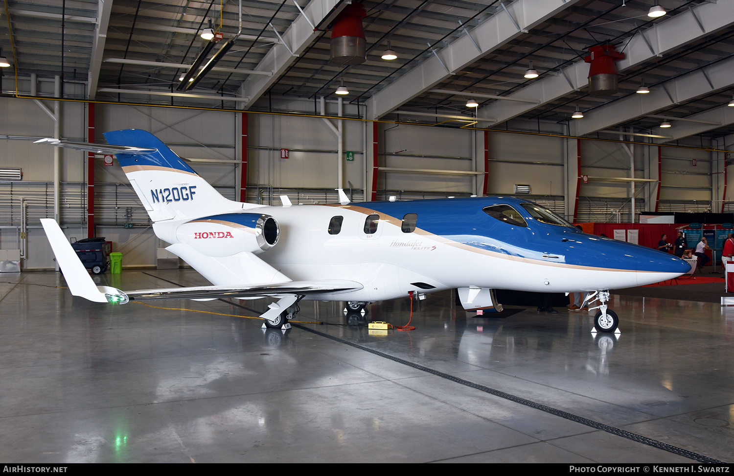 Aircraft Photo of N120GF | Honda HA-420 HondaJet Elite | AirHistory.net #472890