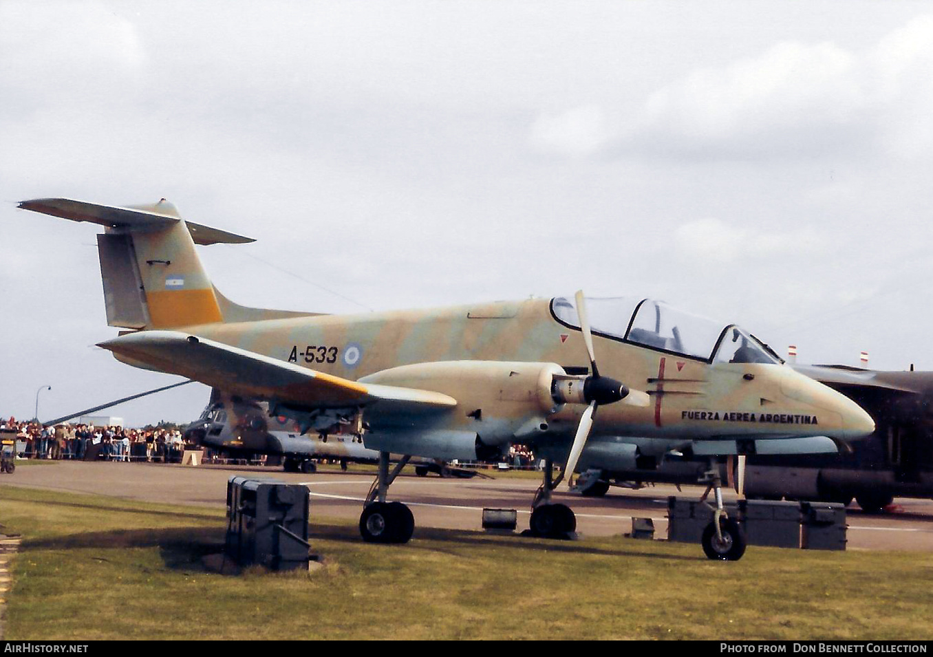 Aircraft Photo of A-533 | FMA IA-58A Pucara | Argentina - Air Force | AirHistory.net #472901