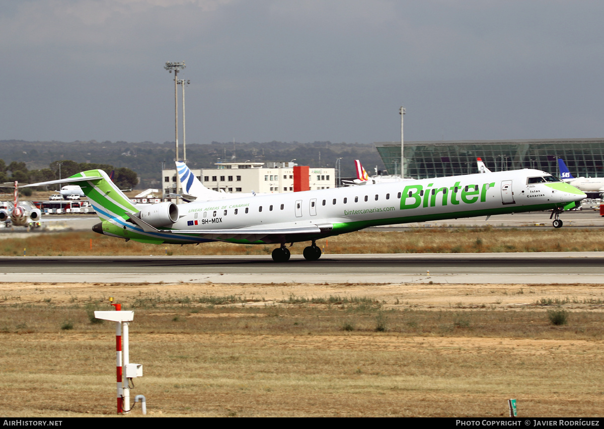 Aircraft Photo of 9H-MOX | Bombardier CRJ-1000 (CL-600-2E25) | Binter Canarias | AirHistory.net #472906