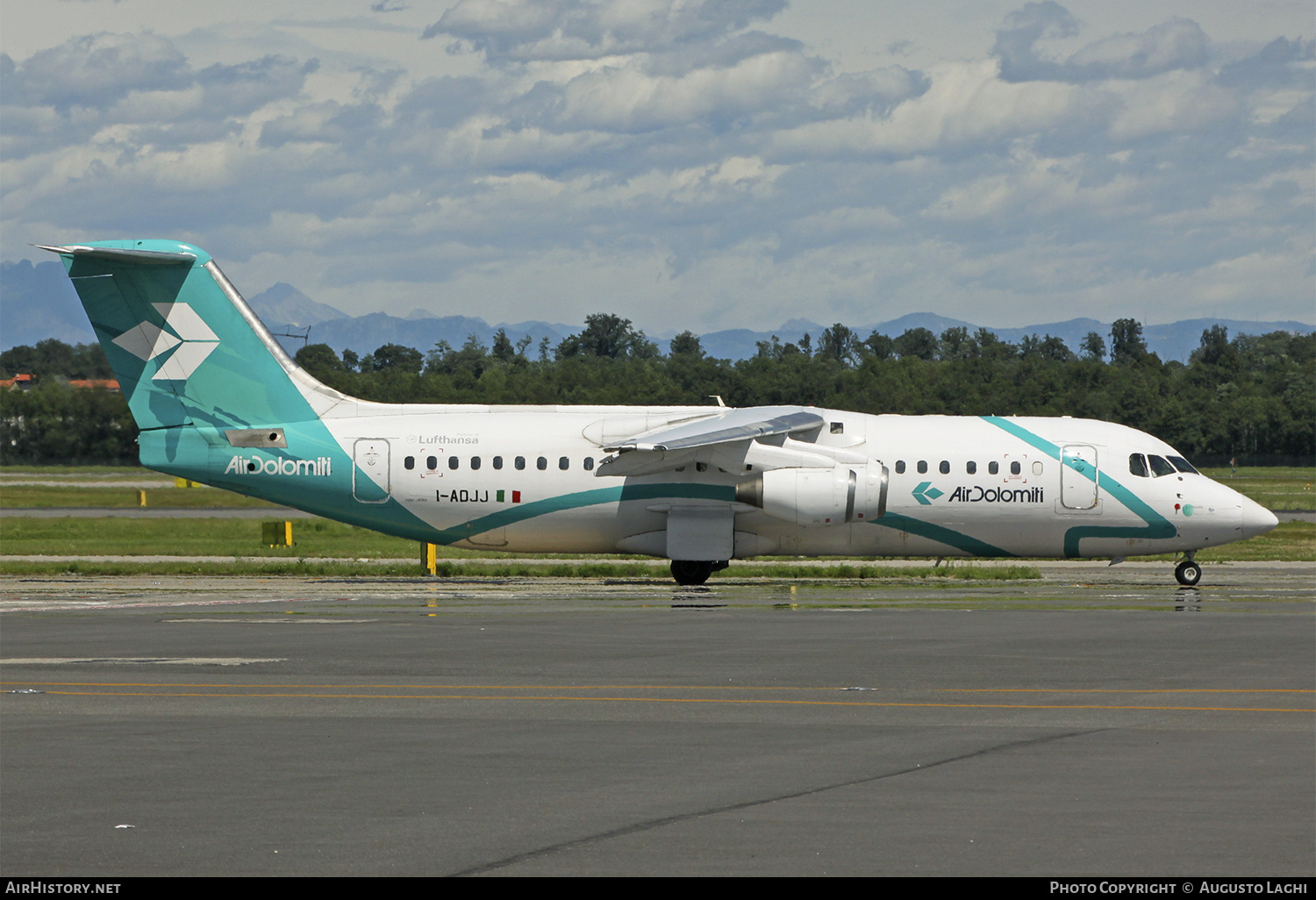 Aircraft Photo of I-ADJJ | British Aerospace BAe-146-300 | Air Dolomiti | AirHistory.net #472917