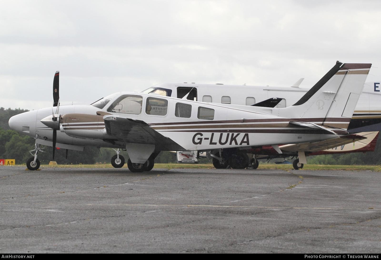 Aircraft Photo of G-LUKA | Beech G58 Baron | AirHistory.net #472928