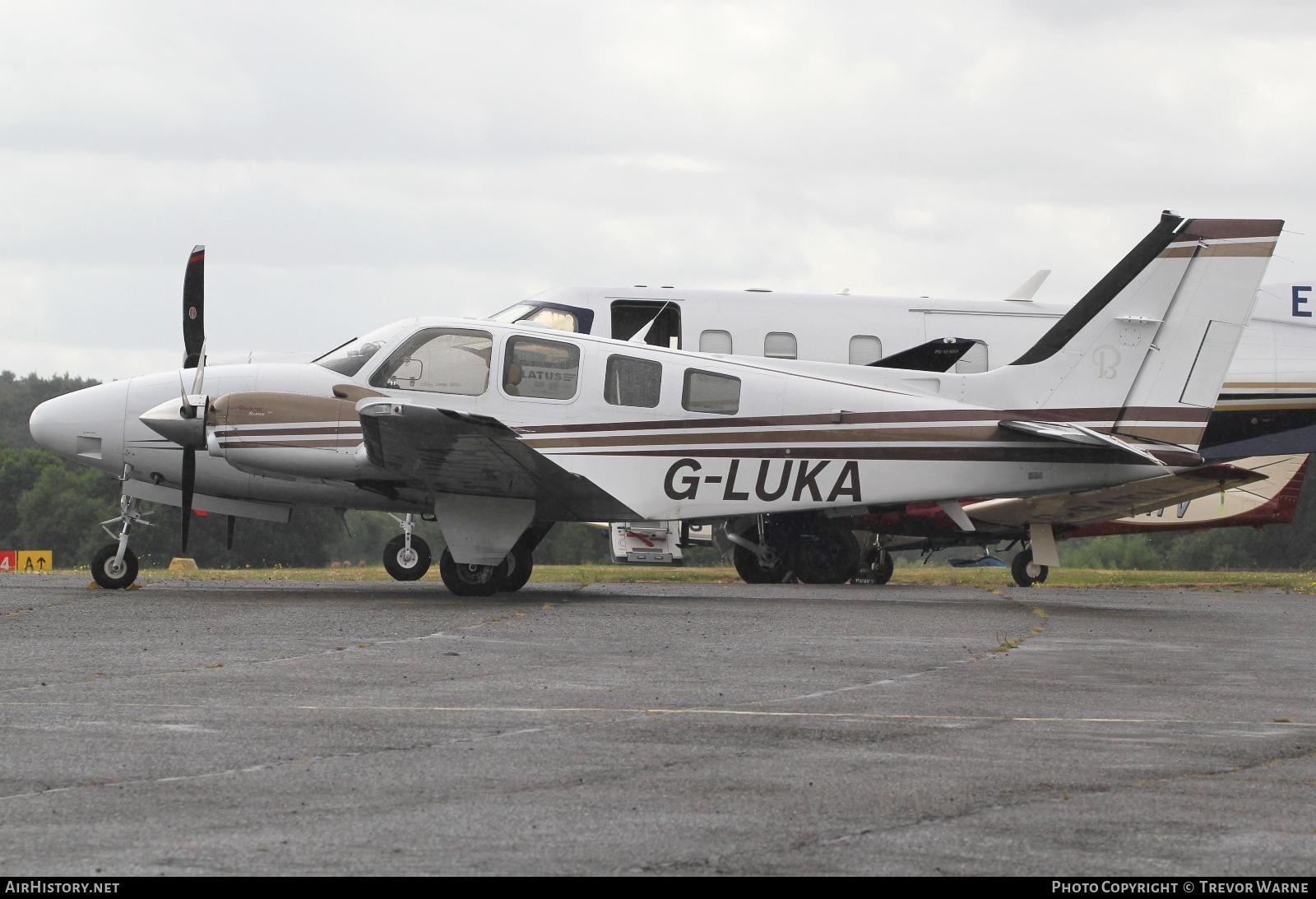 Aircraft Photo of G-LUKA | Beechcraft G58 Baron | AirHistory.net #472928