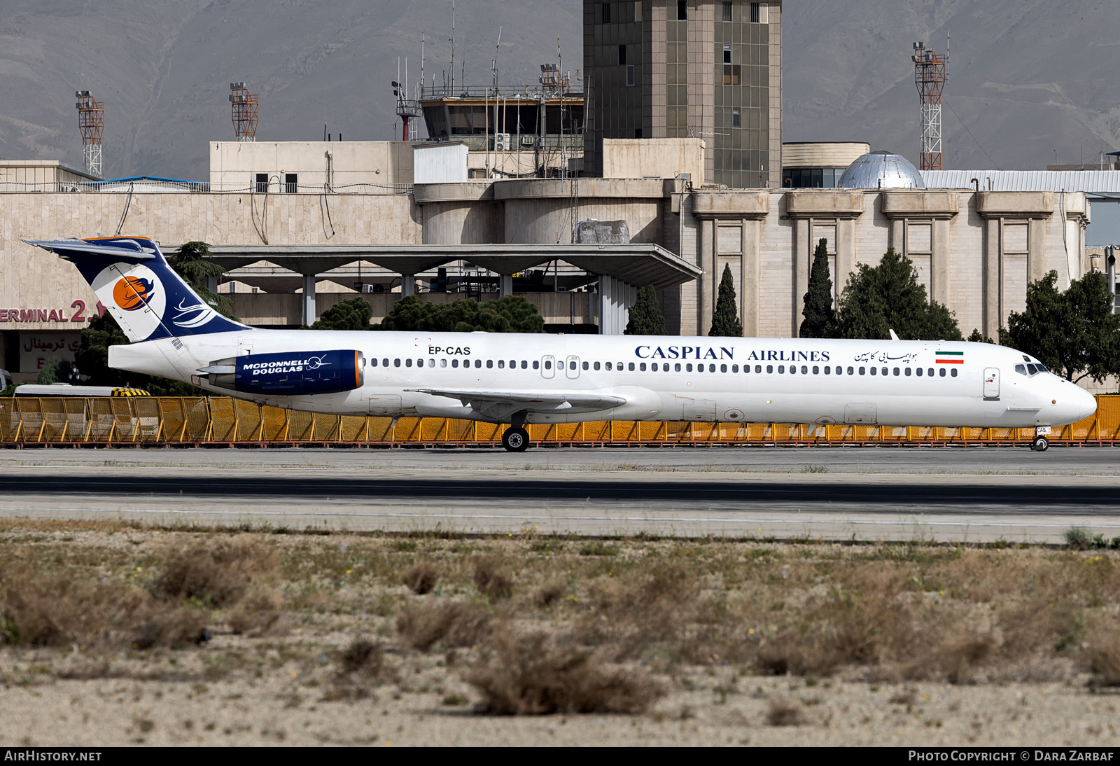 Aircraft Photo of EP-CAS | McDonnell Douglas MD-83 (DC-9-83) | Caspian Airlines | AirHistory.net #472933