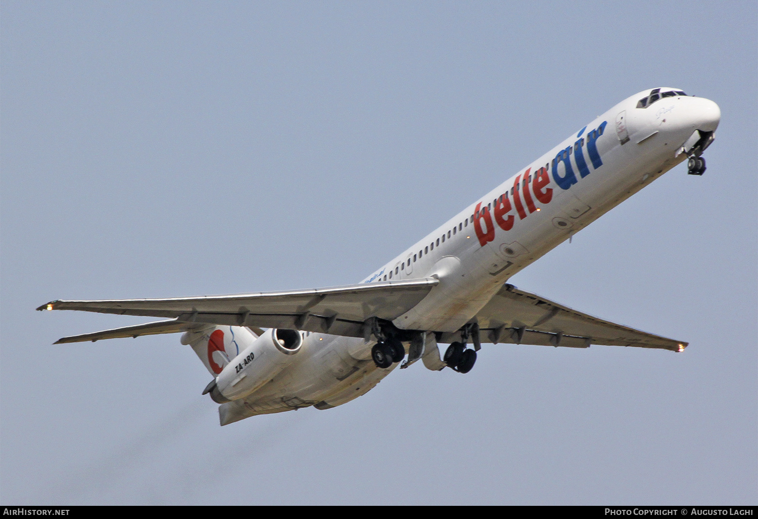 Aircraft Photo of ZA-ARD | McDonnell Douglas MD-82 (DC-9-82) | Belle Air | AirHistory.net #472956