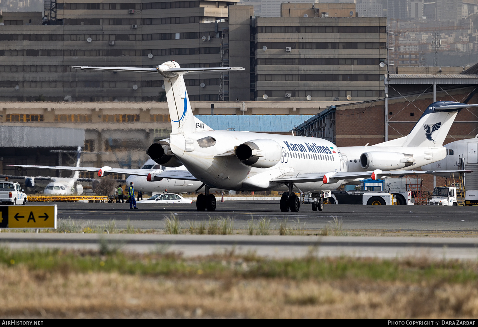 Aircraft Photo of EP-MIS | Fokker 100 (F28-0100) | Karun Airlines | AirHistory.net #472969