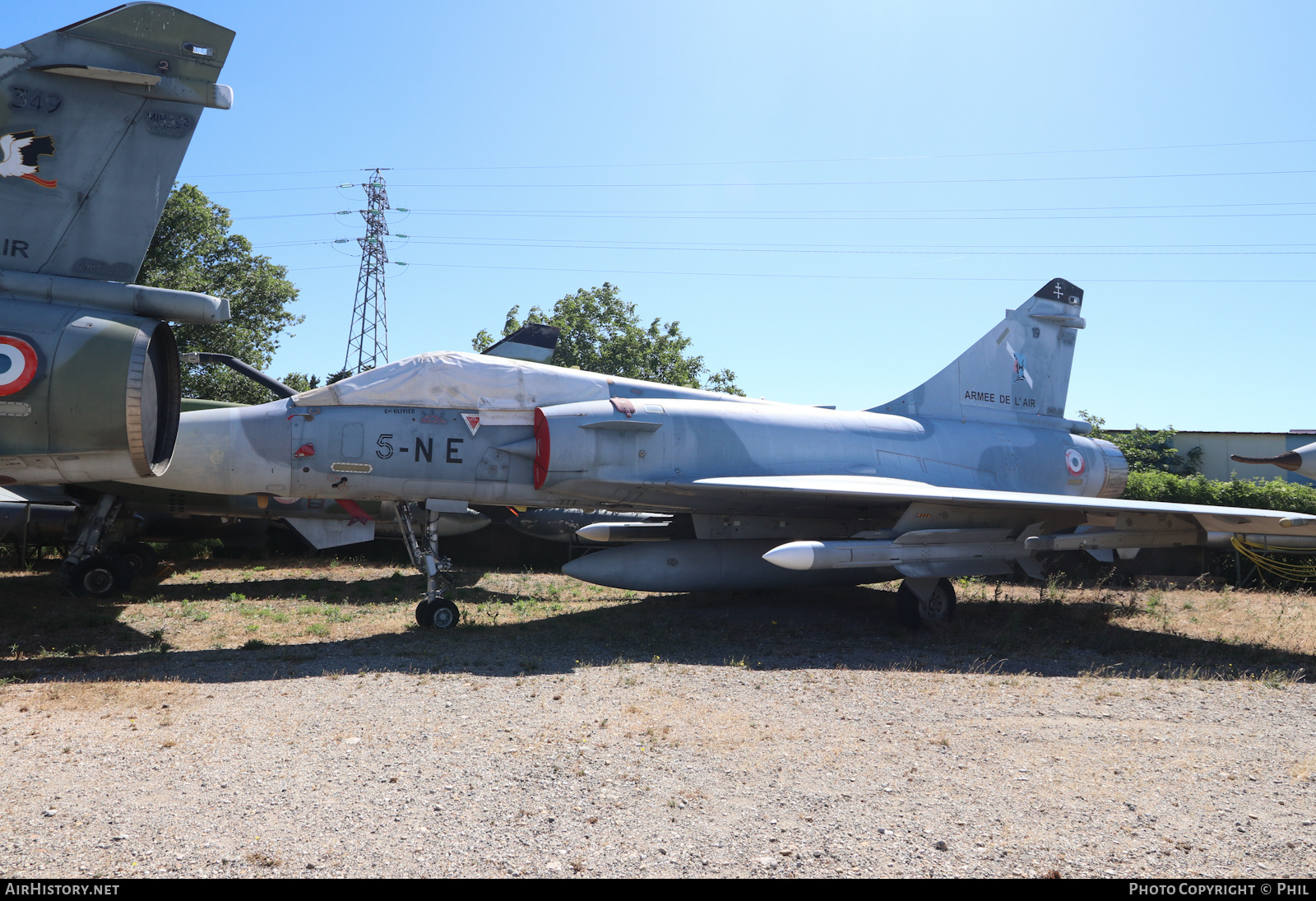 Aircraft Photo of 19 | Dassault Mirage 2000C | France - Air Force | EC 1/5 / SPA124 | AirHistory.net #472972