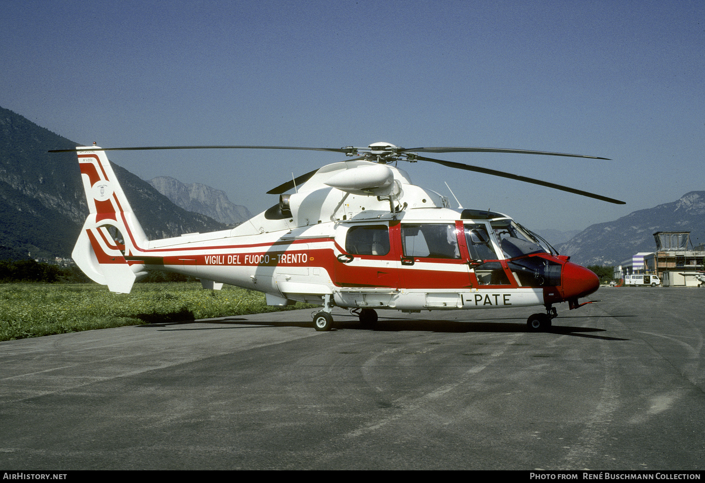 Aircraft Photo of I-PATE | Aerospatiale AS-365N-3 Dauphin 2 | Vigili del Fuoco Trento | AirHistory.net #472992