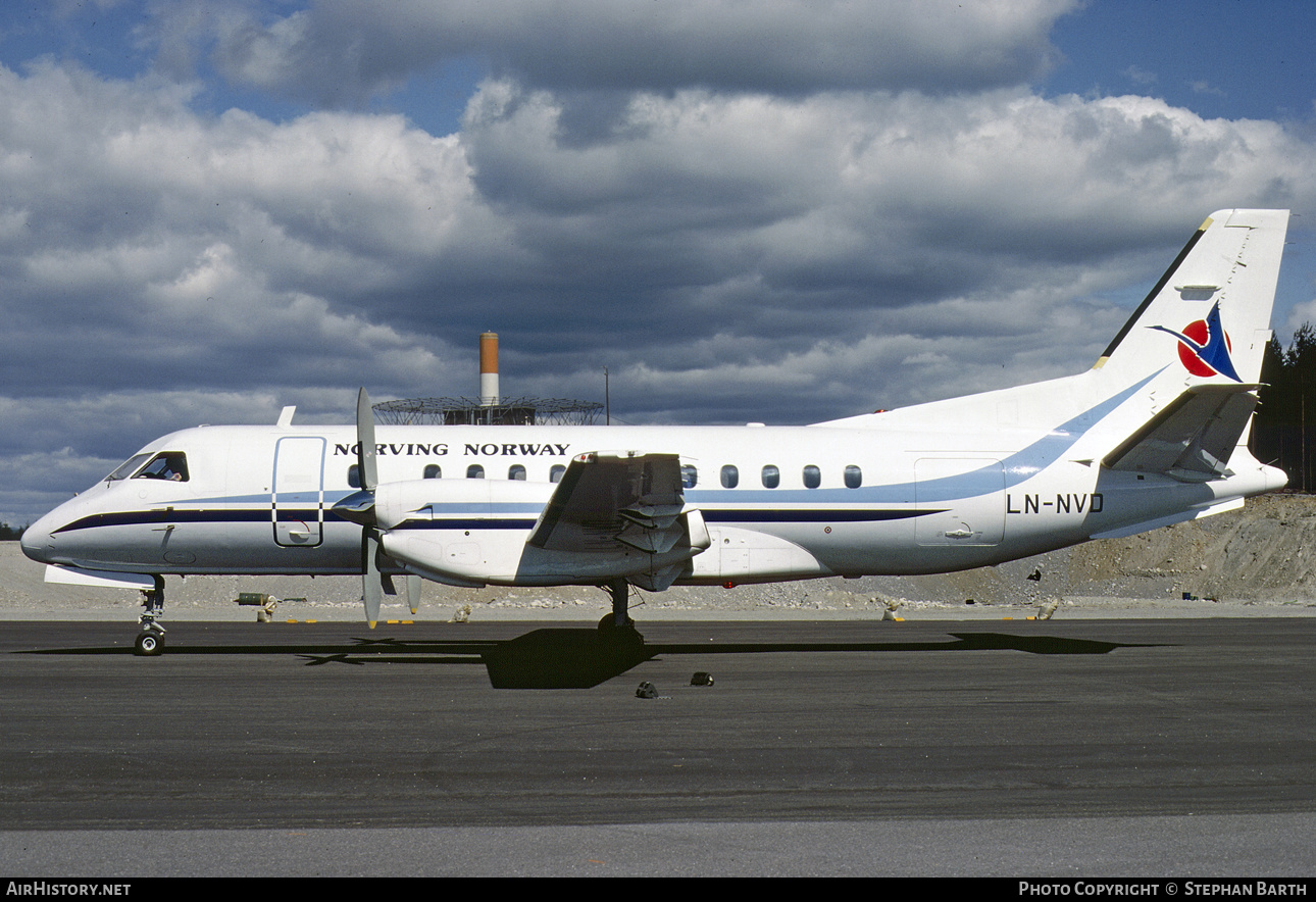 Aircraft Photo of LN-NVD | Saab 340A | Norving | AirHistory.net #473003