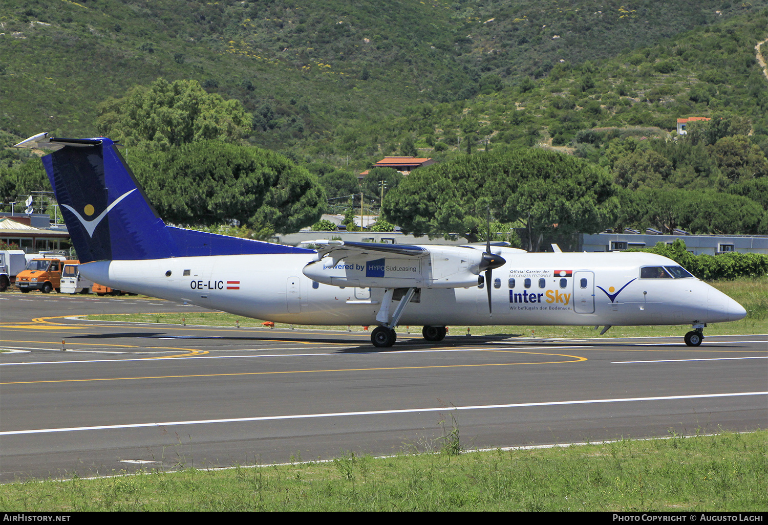 Aircraft Photo of OE-LIC | Bombardier DHC-8-314Q Dash 8 | InterSky | AirHistory.net #473012