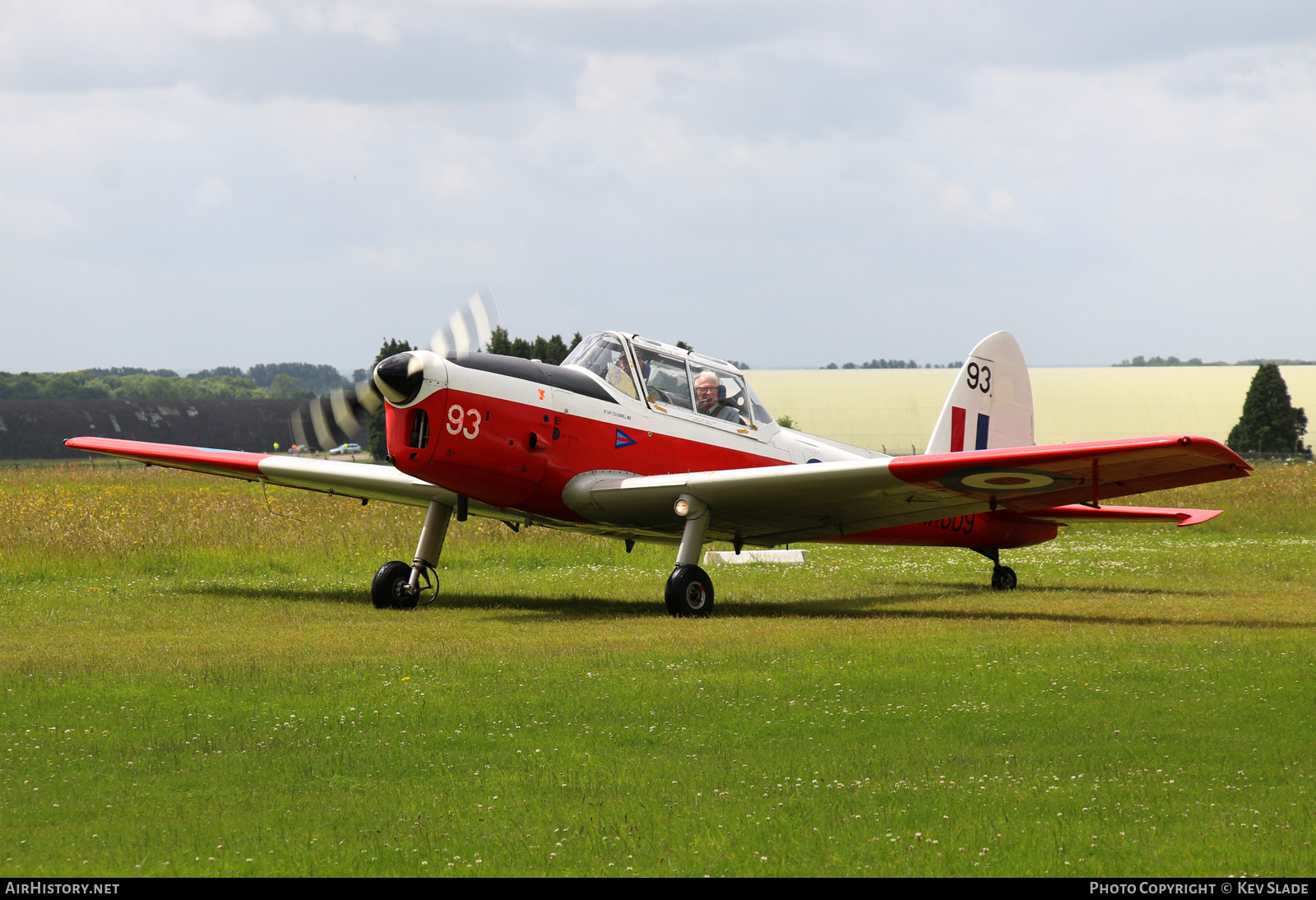 Aircraft Photo of G-BXDN / WK609 | De Havilland DHC-1 Chipmunk 22 | UK - Air Force | AirHistory.net #473022