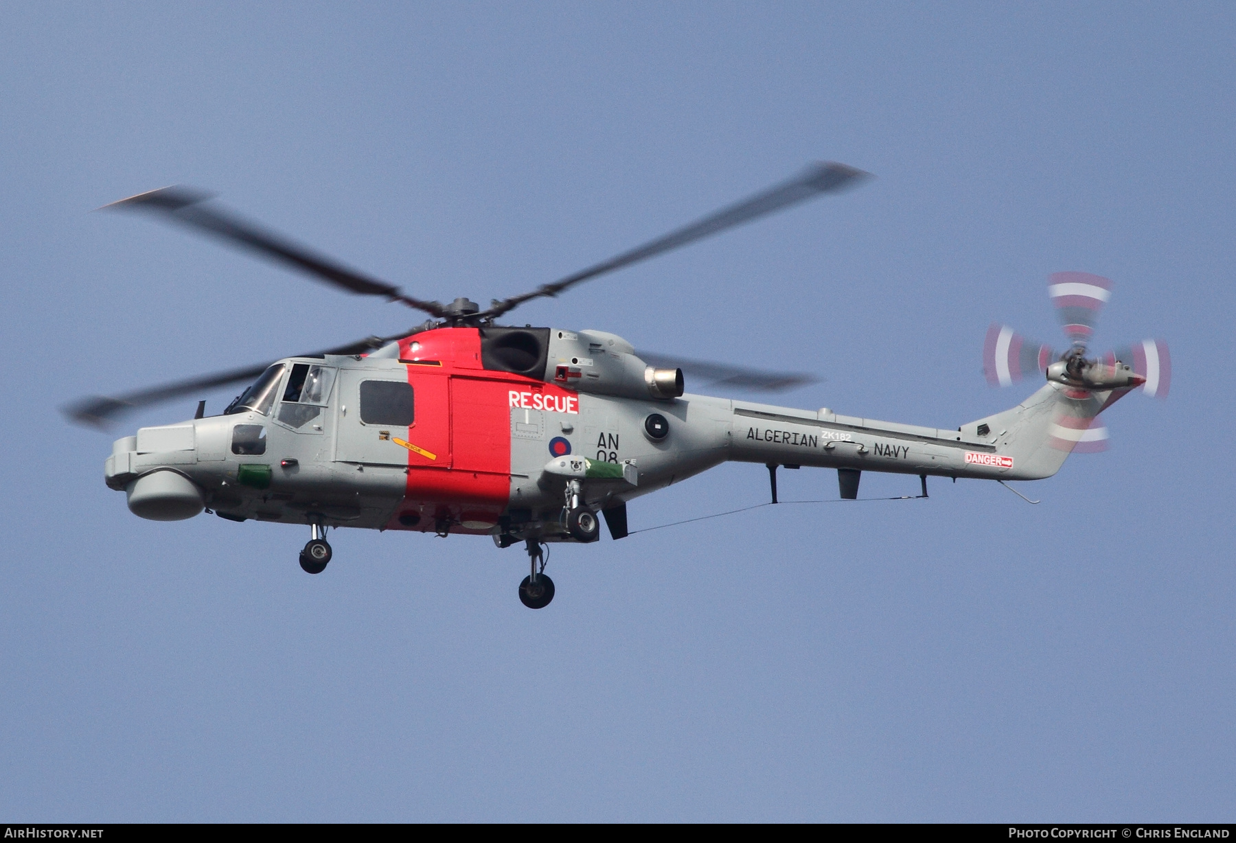 Aircraft Photo of ZK182 / AN08 | Westland WG-13 Super Lynx Mk130 | UK - Air Force | AirHistory.net #473032