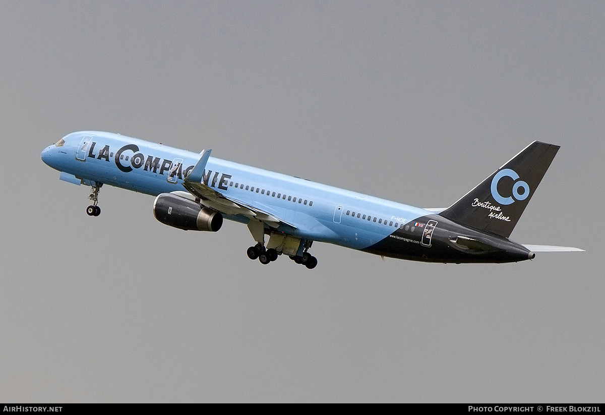 Aircraft Photo of F-HCIE | Boeing 757-204 | La Compagnie | AirHistory.net #473038