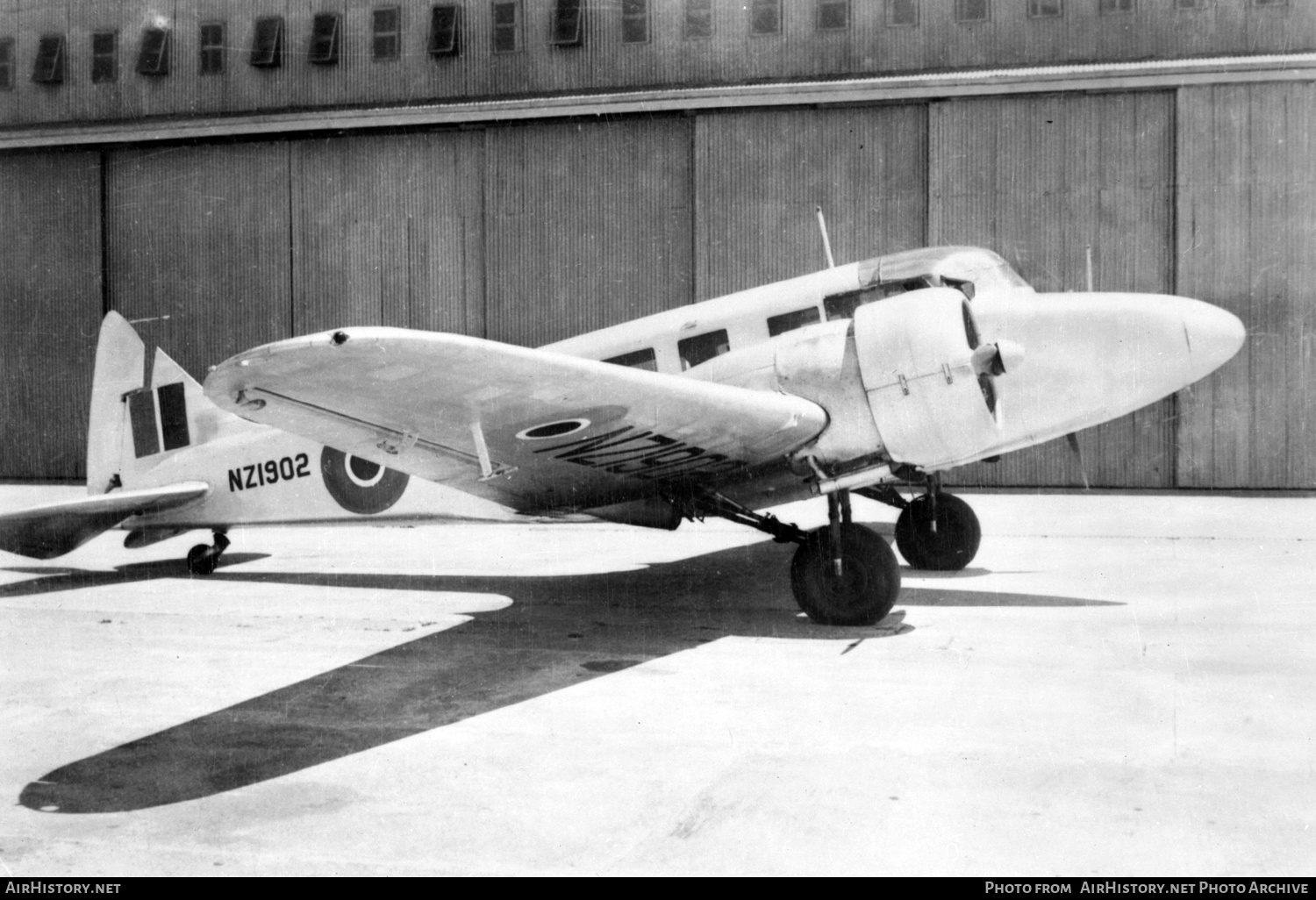 Aircraft Photo of NZ1902 | Airspeed AS-65 Consul | New Zealand - Air Force | AirHistory.net #473045