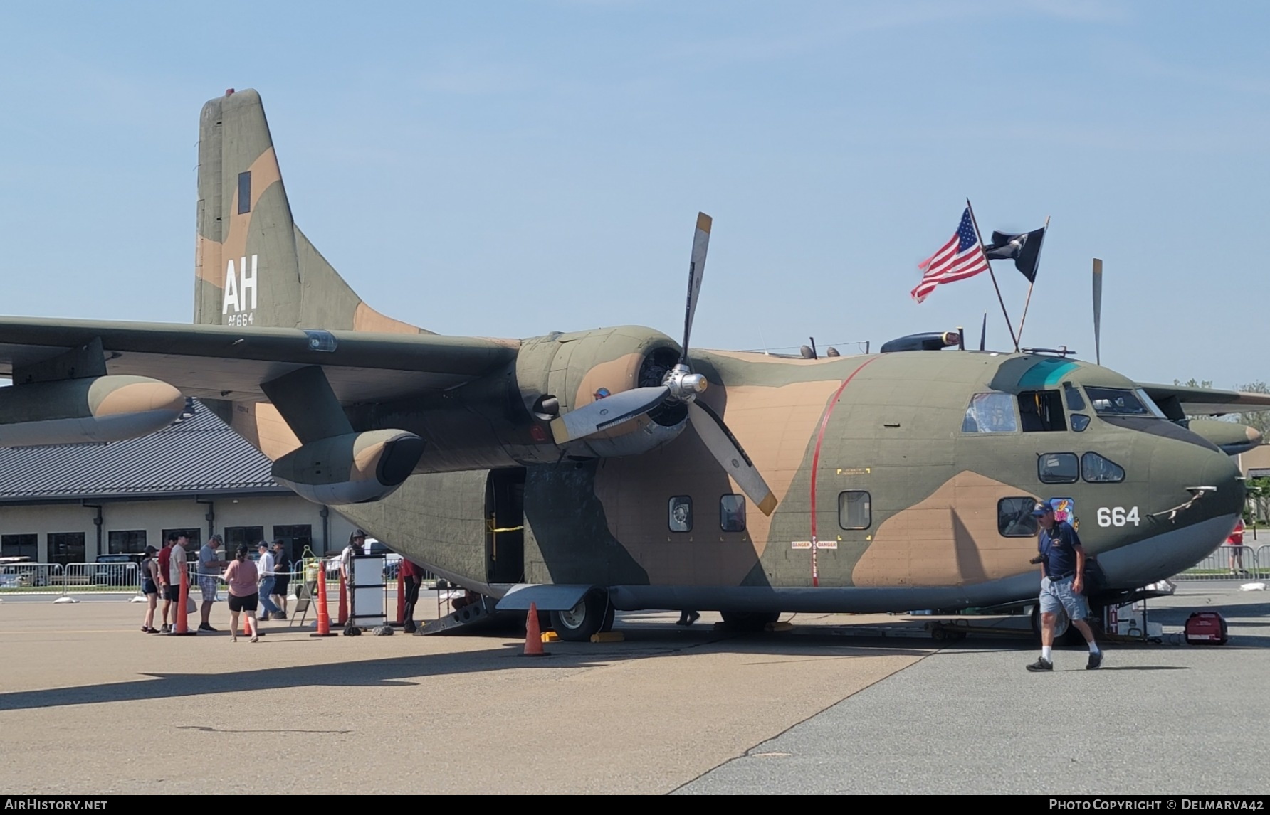 Aircraft Photo of N22968 / AF54-664 | Fairchild C-123K Provider | USA - Air Force | AirHistory.net #473054