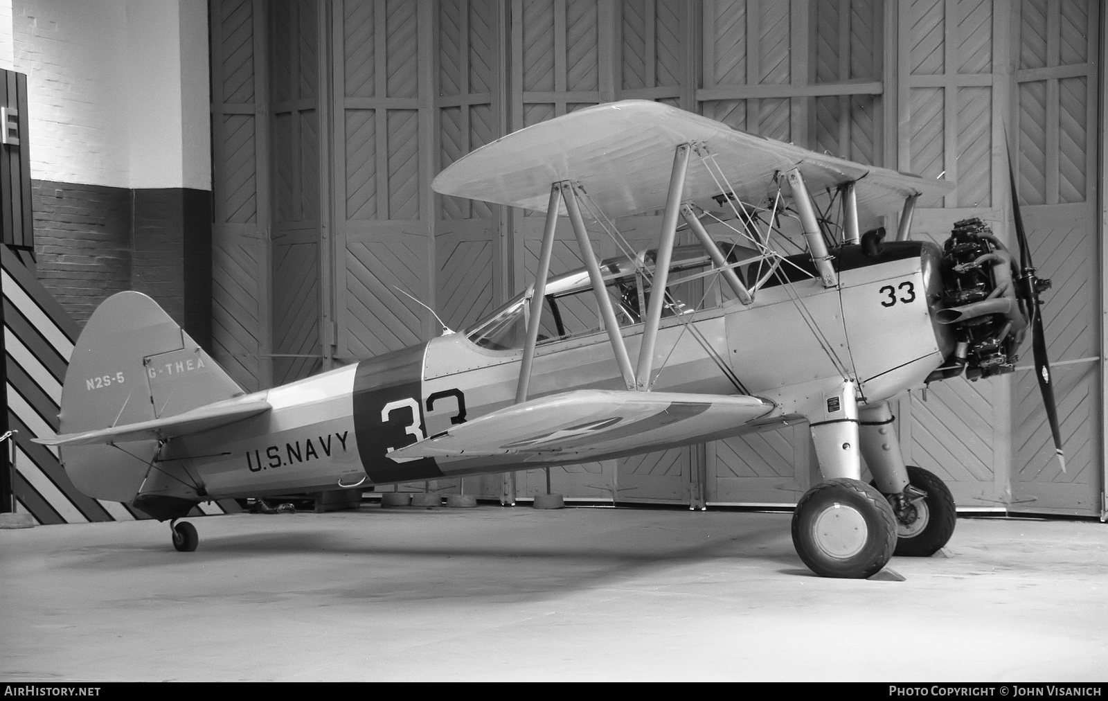 Aircraft Photo of G-THEA | Boeing PT-13D Kaydet (E75) | USA - Navy | AirHistory.net #473073