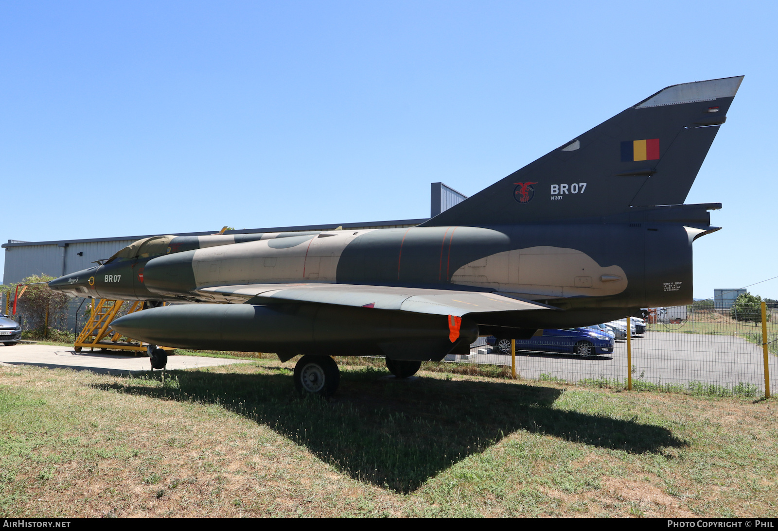 Aircraft Photo of BR07 | Dassault Mirage 5BR | Belgium - Air Force | AirHistory.net #473088