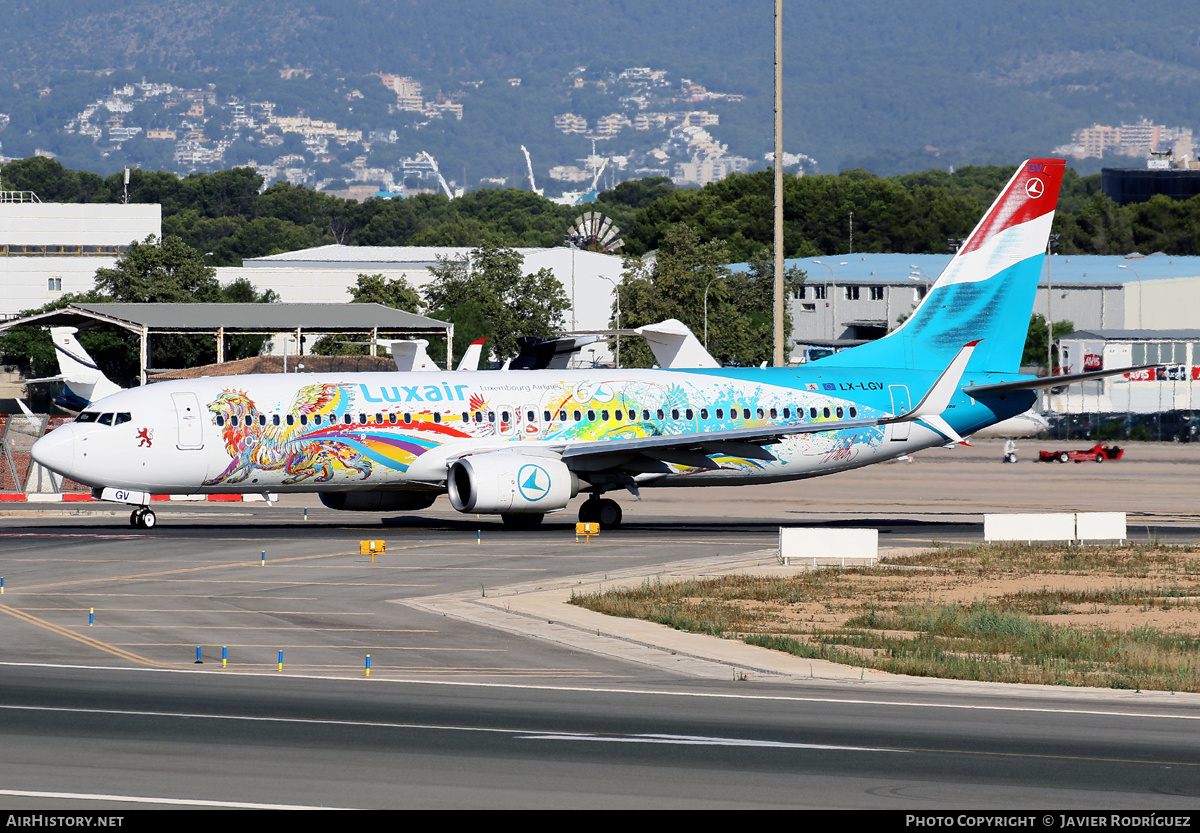 Aircraft Photo of LX-LGV | Boeing 737-8C9 | Luxair | AirHistory.net #473091