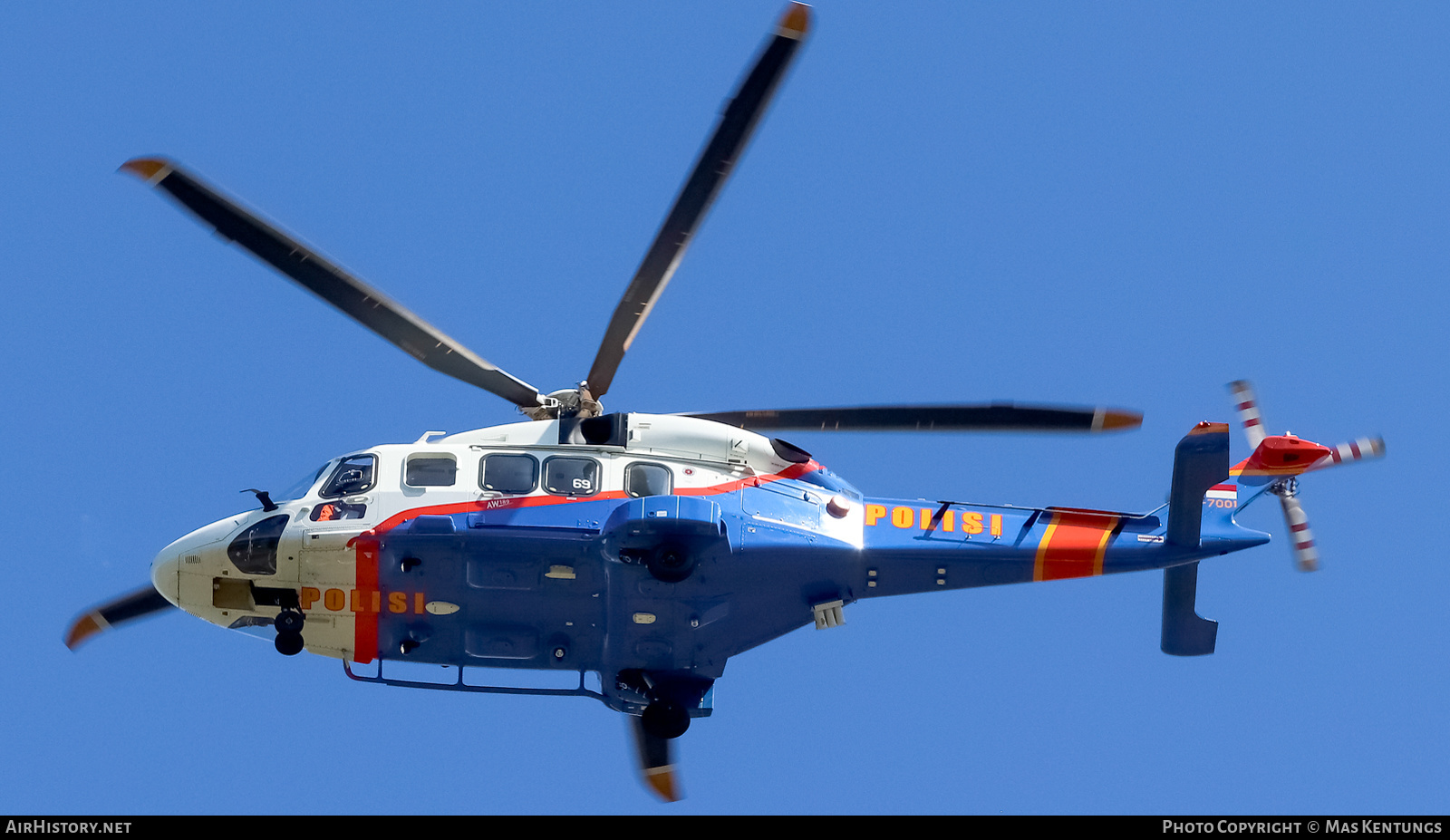 Aircraft Photo of P-7001 | AgustaWestland AW-189 | Indonesia - Police | AirHistory.net #473111