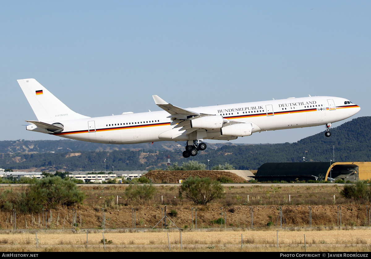 Aircraft Photo of 1602 | Airbus A340-313 | Germany - Air Force | AirHistory.net #473144