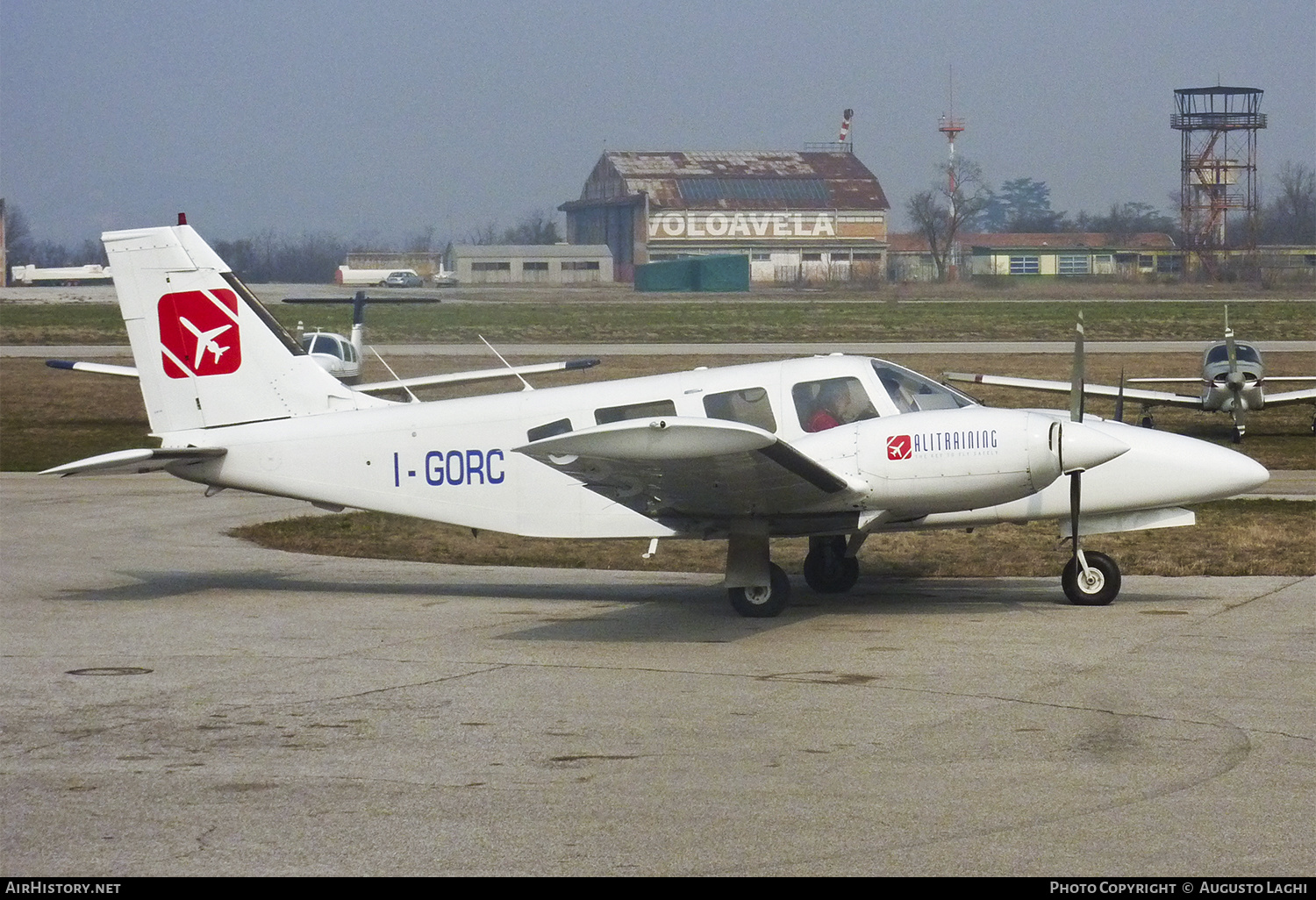 Aircraft Photo of I-GORC | Piper PA-34-200T Seneca II | Alitraining | AirHistory.net #473165