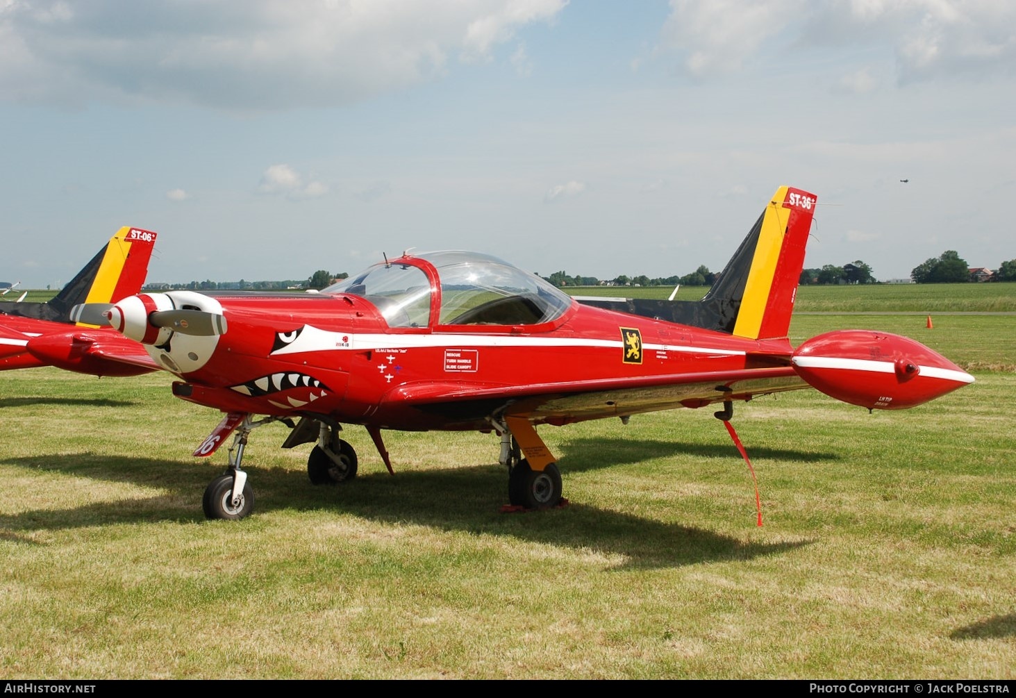 Aircraft Photo of ST-36 | SIAI-Marchetti SF-260M | Belgium - Air Force | AirHistory.net #473171