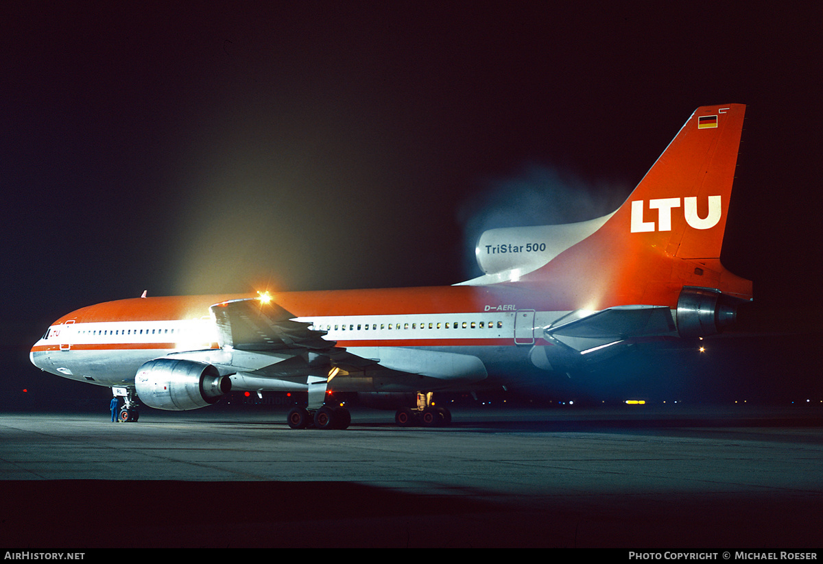 Aircraft Photo of D-AERL | Lockheed L-1011-385-3 TriStar 500 | LTU - Lufttransport-Unternehmen | AirHistory.net #473183