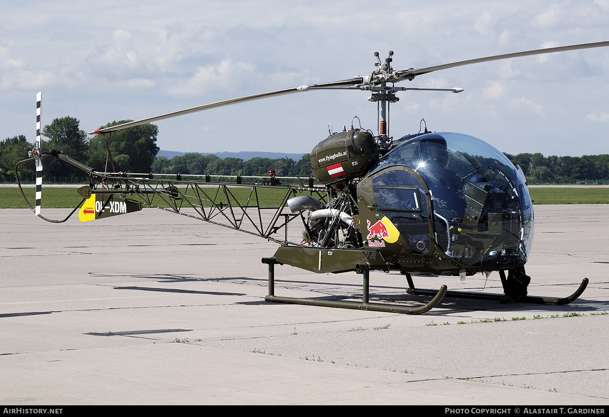 Aircraft Photo of OE-XDM | Bell 47G-3B-1 Sioux | Red Bull | AirHistory.net #473189