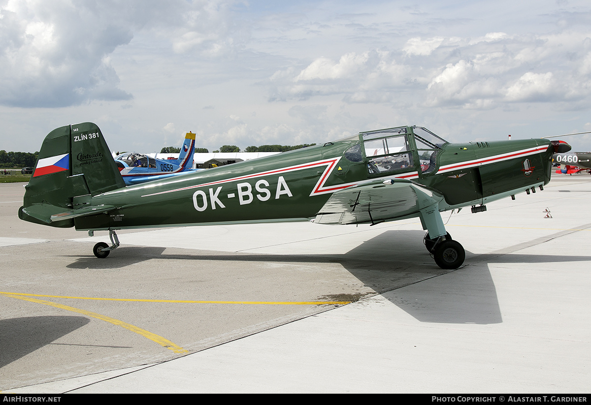 Aircraft Photo of OK-BSA | Zlin Z-381 (C-106) Bestmann | AirHistory.net #473194