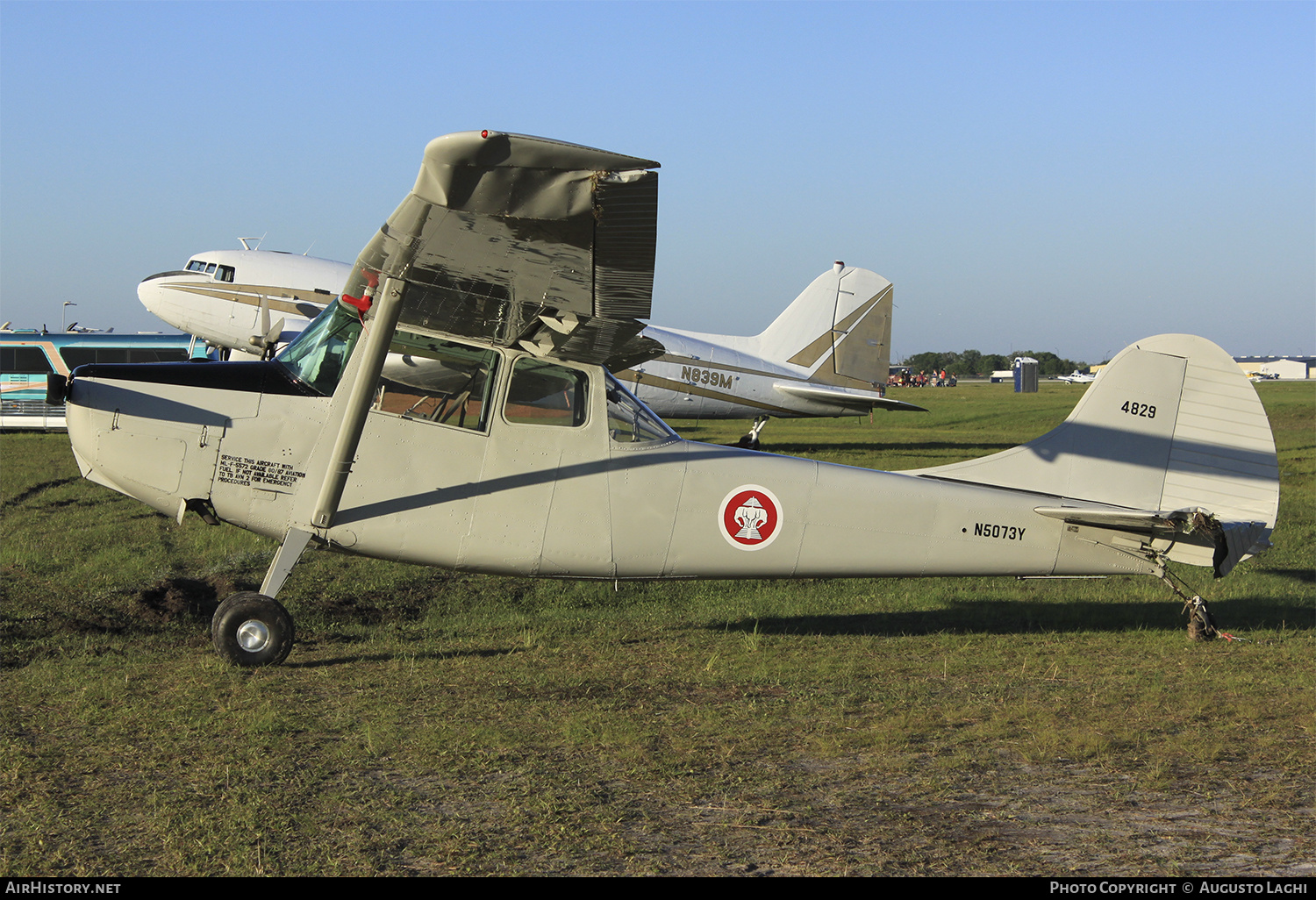 Aircraft Photo of N5073Y / 4829 | Cessna O-1A Bird Dog (305A/L-19A) | Laos - Air Force | AirHistory.net #473195