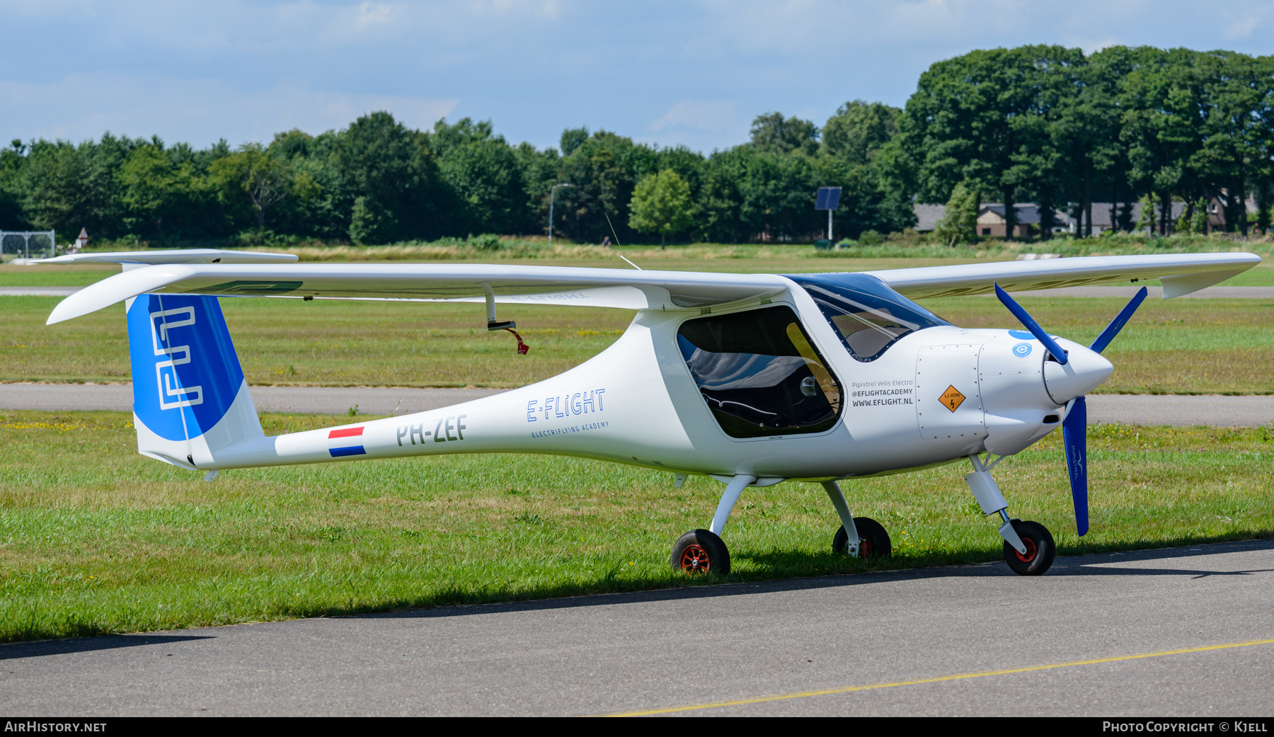 Aircraft Photo of PH-ZEF | Pipistrel Virus SW 128 Velis Electro | E-Flight Academy | AirHistory.net #473196