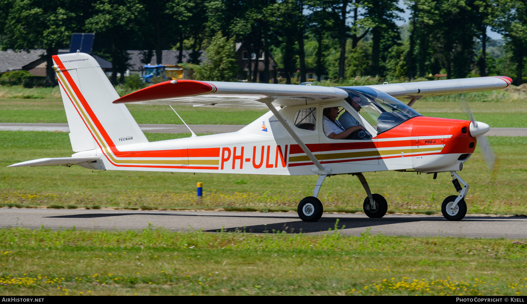 Aircraft Photo of PH-ULN | Tecnam P-92J Echo | Flight School Teuge | AirHistory.net #473201
