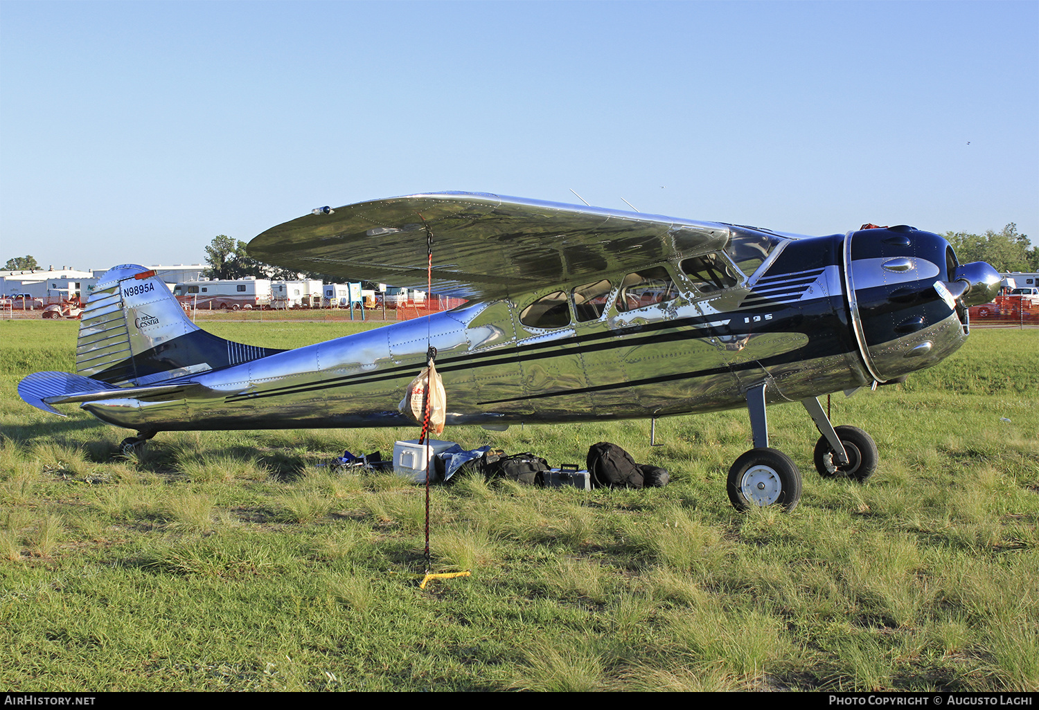 Aircraft Photo of N9895A | Cessna 195A | AirHistory.net #473216