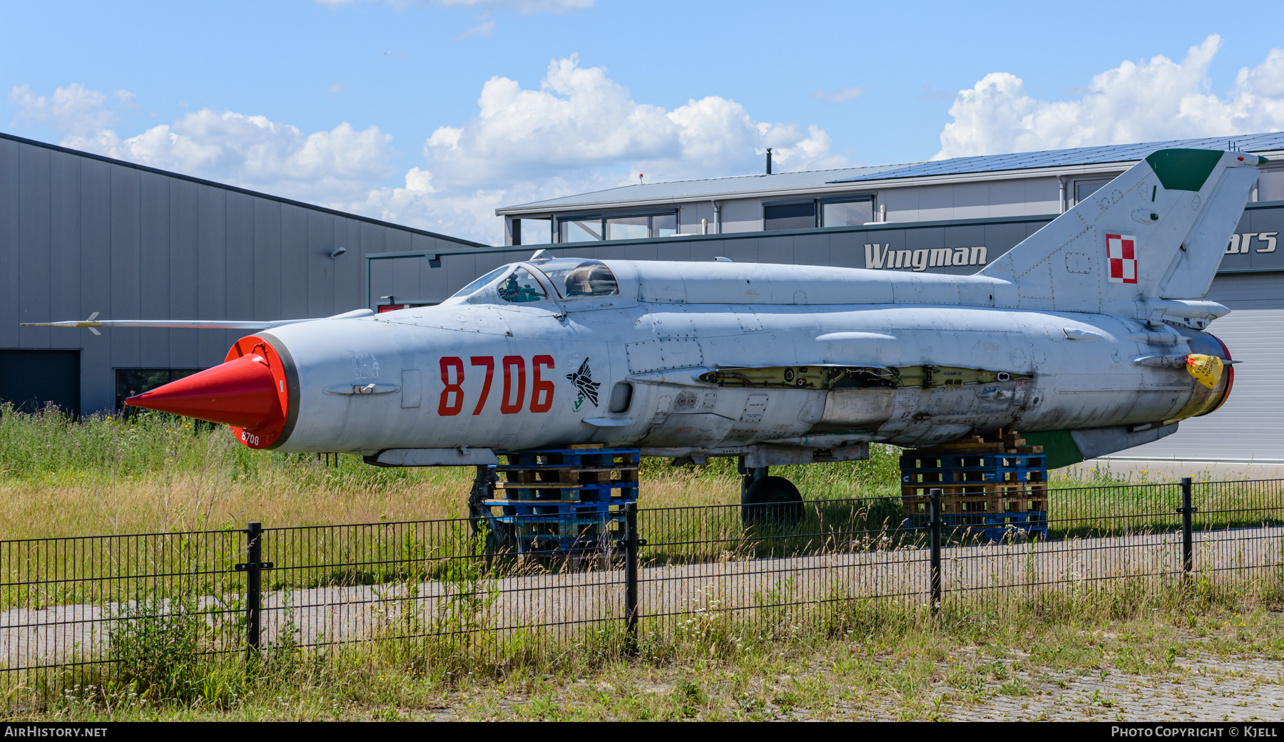 Aircraft Photo of 8706 | Mikoyan-Gurevich MiG-21MF | Poland - Air Force | AirHistory.net #473246
