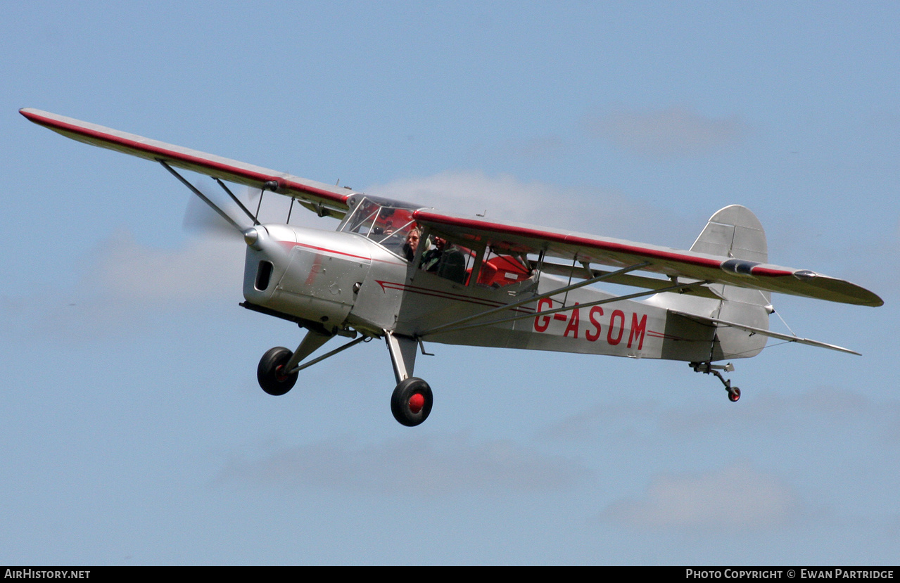 Aircraft Photo of G-ASOM | Beagle A-61 Terrier 2 | AirHistory.net #473271