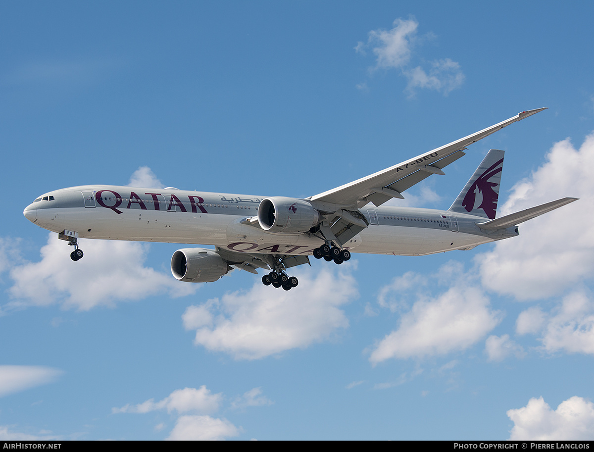 Aircraft Photo of A7-BEU | Boeing 777-300/ER | Qatar Airways | AirHistory.net #473298