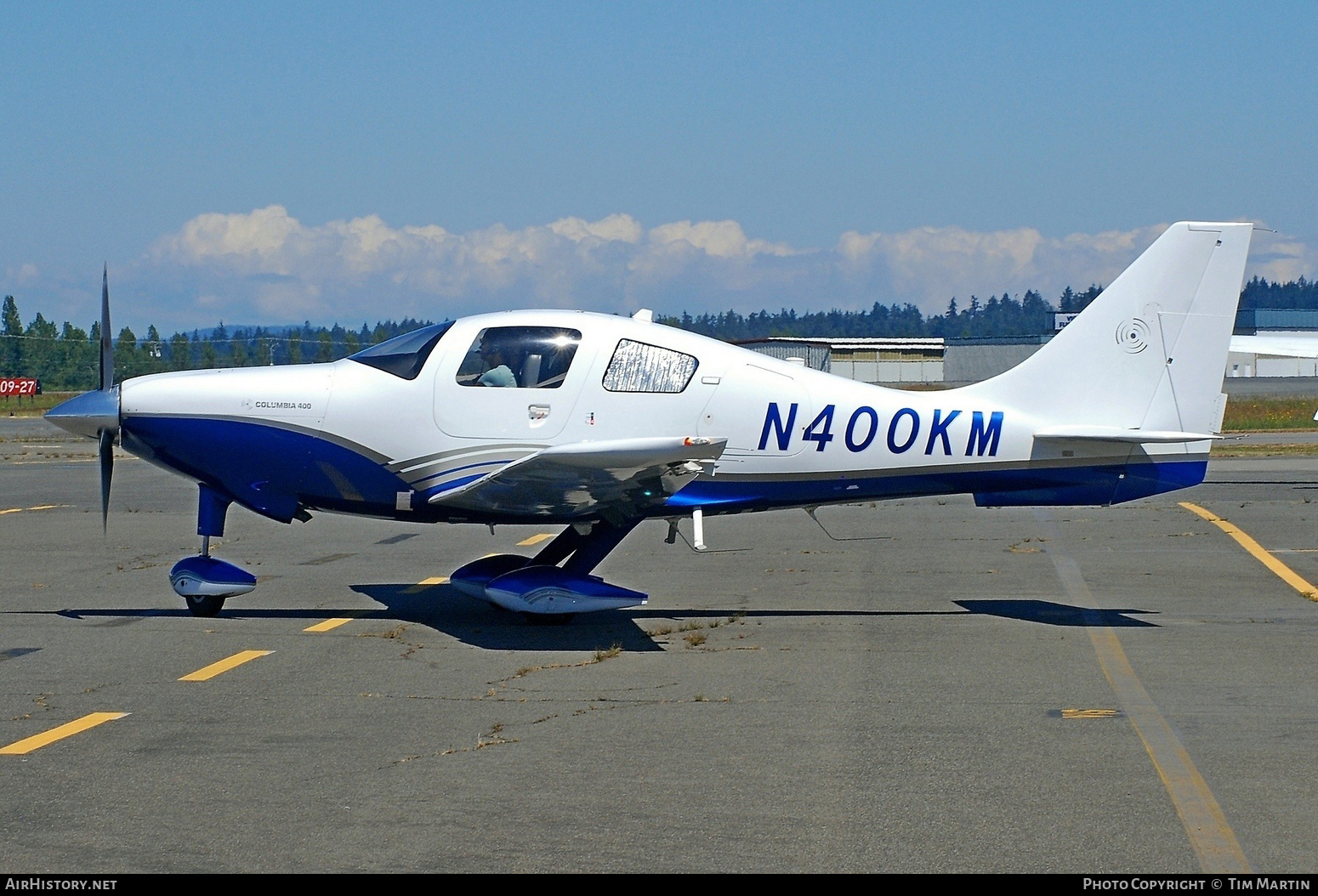 Aircraft Photo of N400KM | Columbia Columbia 400 (LC-41-550FG) | AirHistory.net #473319