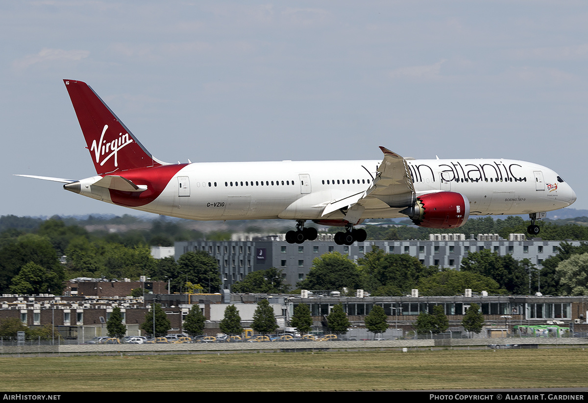 Aircraft Photo of G-VZIG | Boeing 787-9 Dreamliner | Virgin Atlantic Airways | AirHistory.net #473342